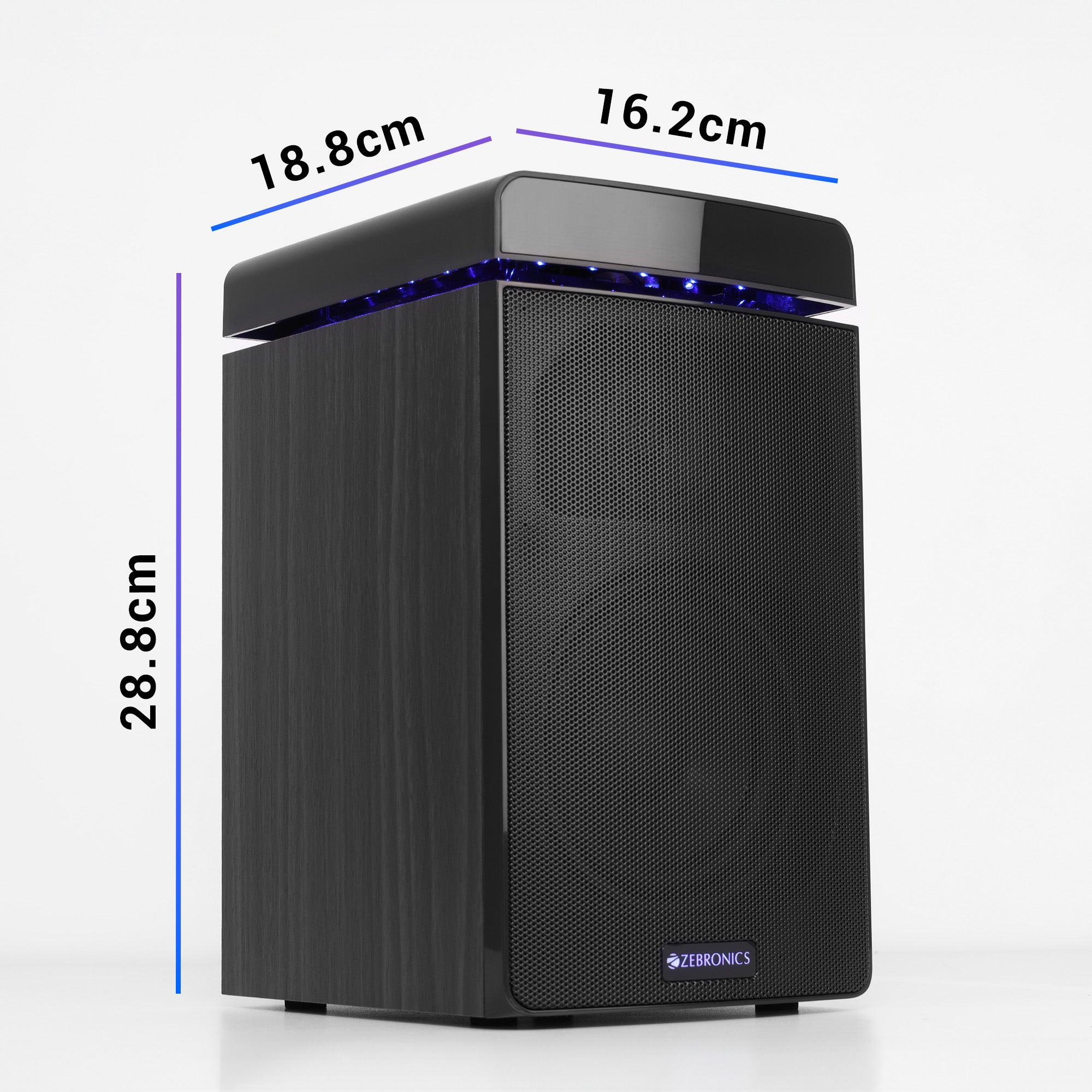 Zeb BT4848RUCF- 2.0 Bookshelf speaker - Zebronics