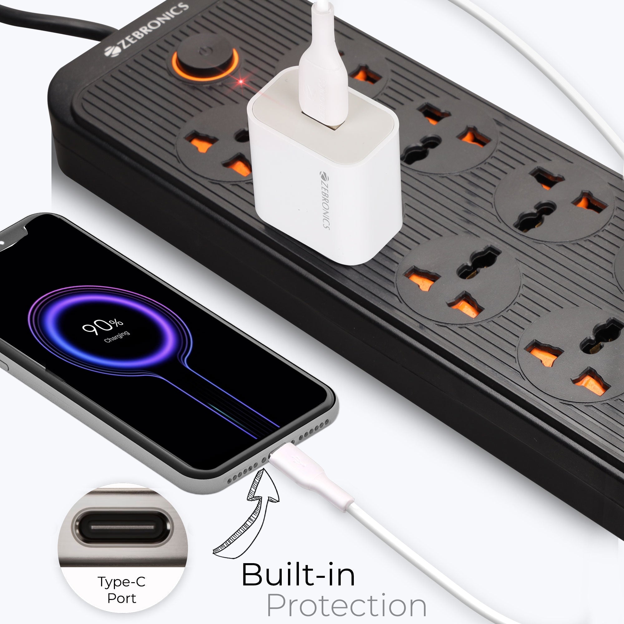 ZEB-MA200 with Type C cable - Zebronics