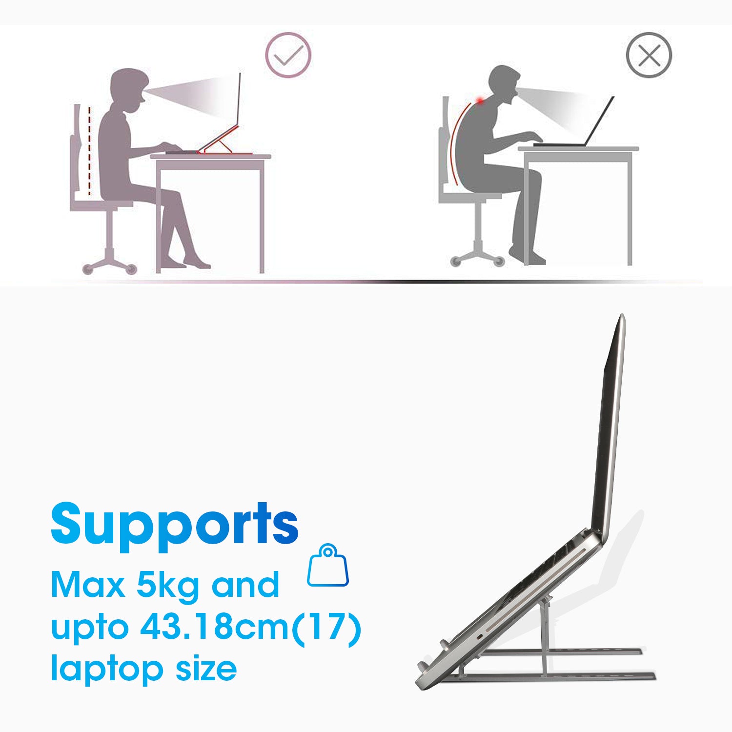 ZEB-NS2000 - Laptop Stand - Zebronics