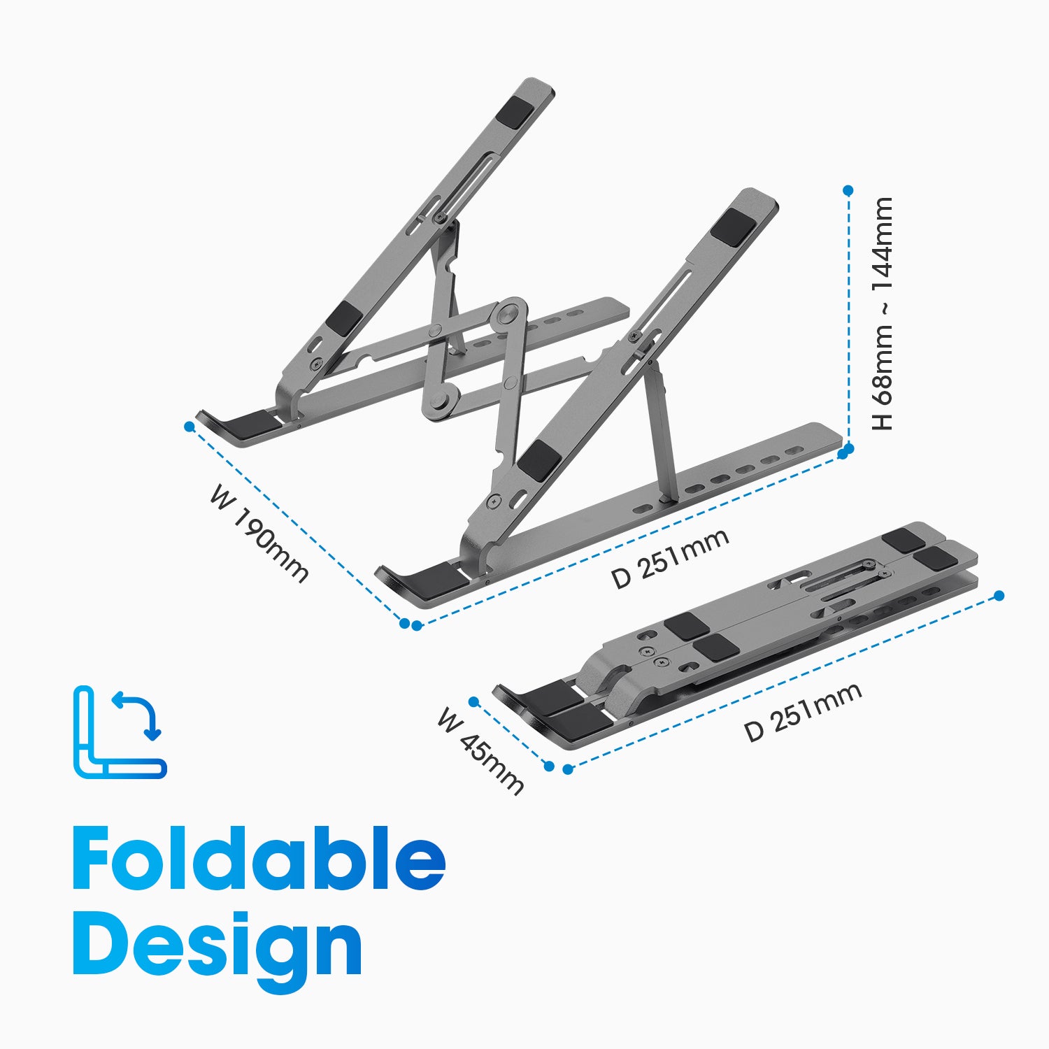 ZEB-NS2000 - Laptop Stand - Zebronics