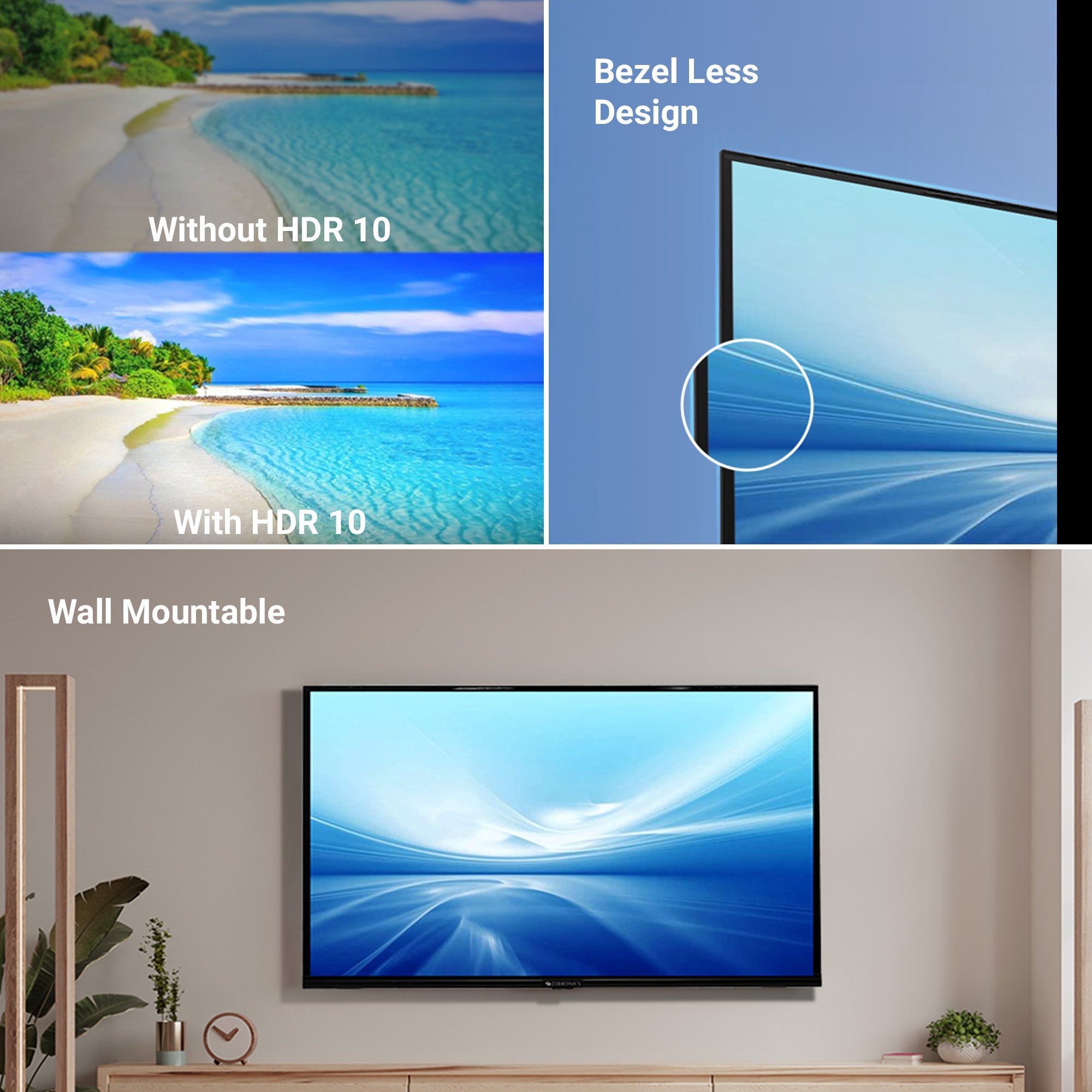 Zebronics - Zeb 32G1 - Smart LED TV