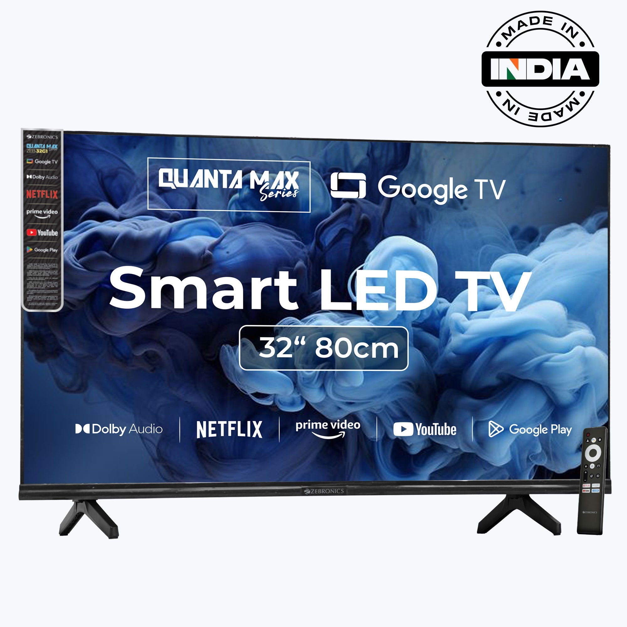 Zebronics - Zeb 32G1 - Smart LED TV