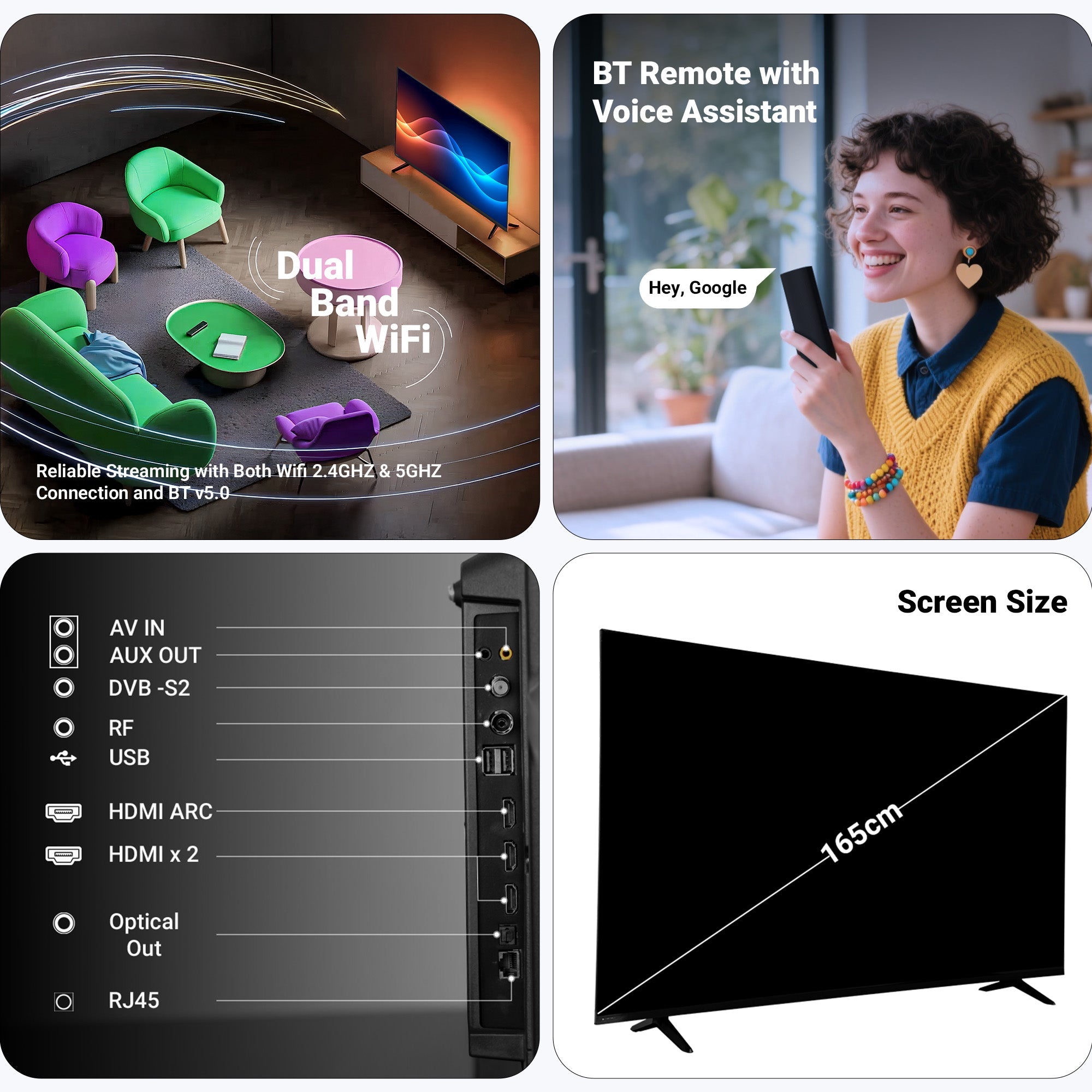 65G1 Pro Smart LED TV