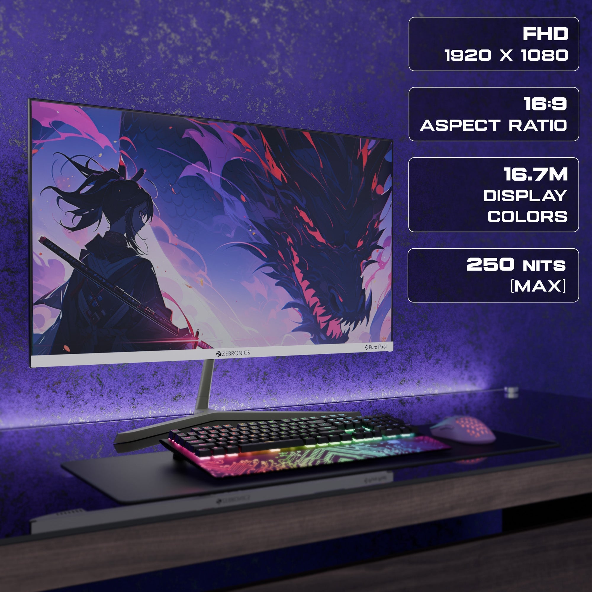 A122FHD (100Hz) LED 22" LED Monitor