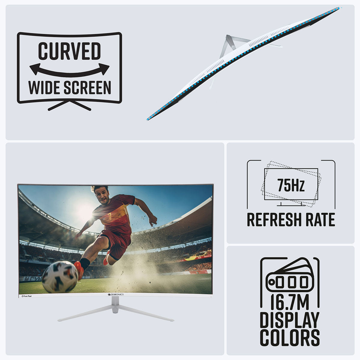 AC32FHD LED (75Hz) Curved LED Monitor
