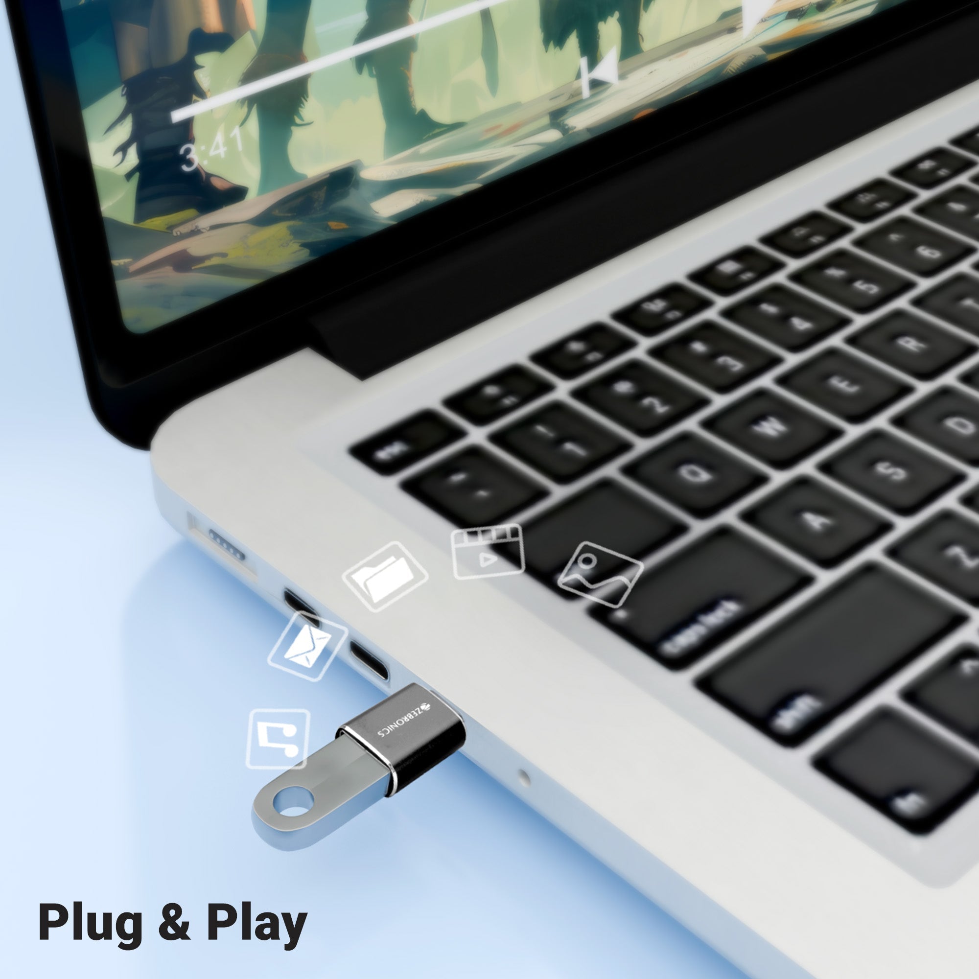 ATC1 USB Type A to Type C Converter