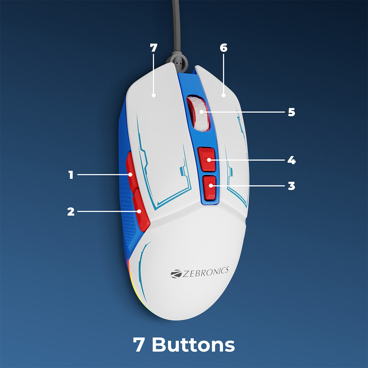 Zeb-Astro - Wireless Mouse - Zebromics