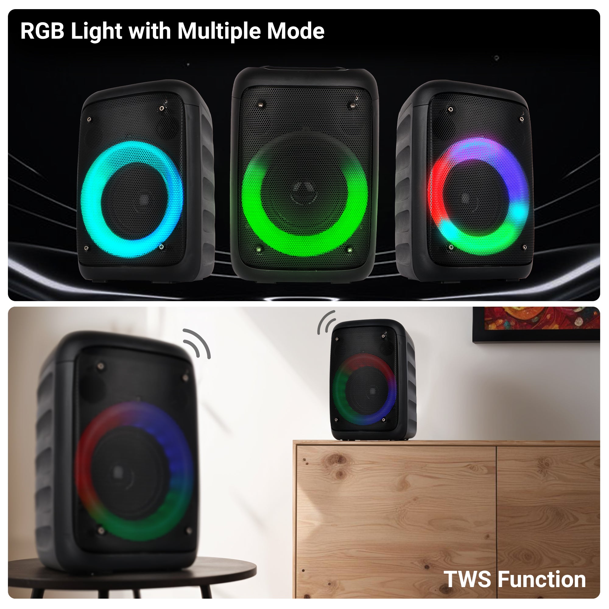 Buddy 100(20W) Wireless Speaker with Mic