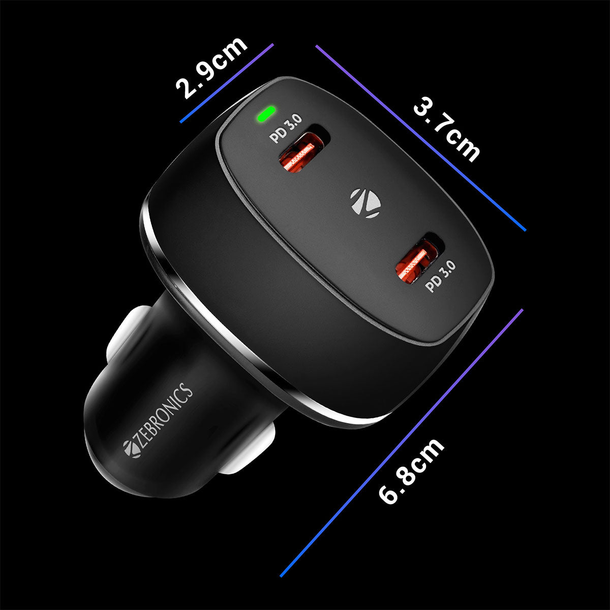 CC60 Car Charger with 60 Watts