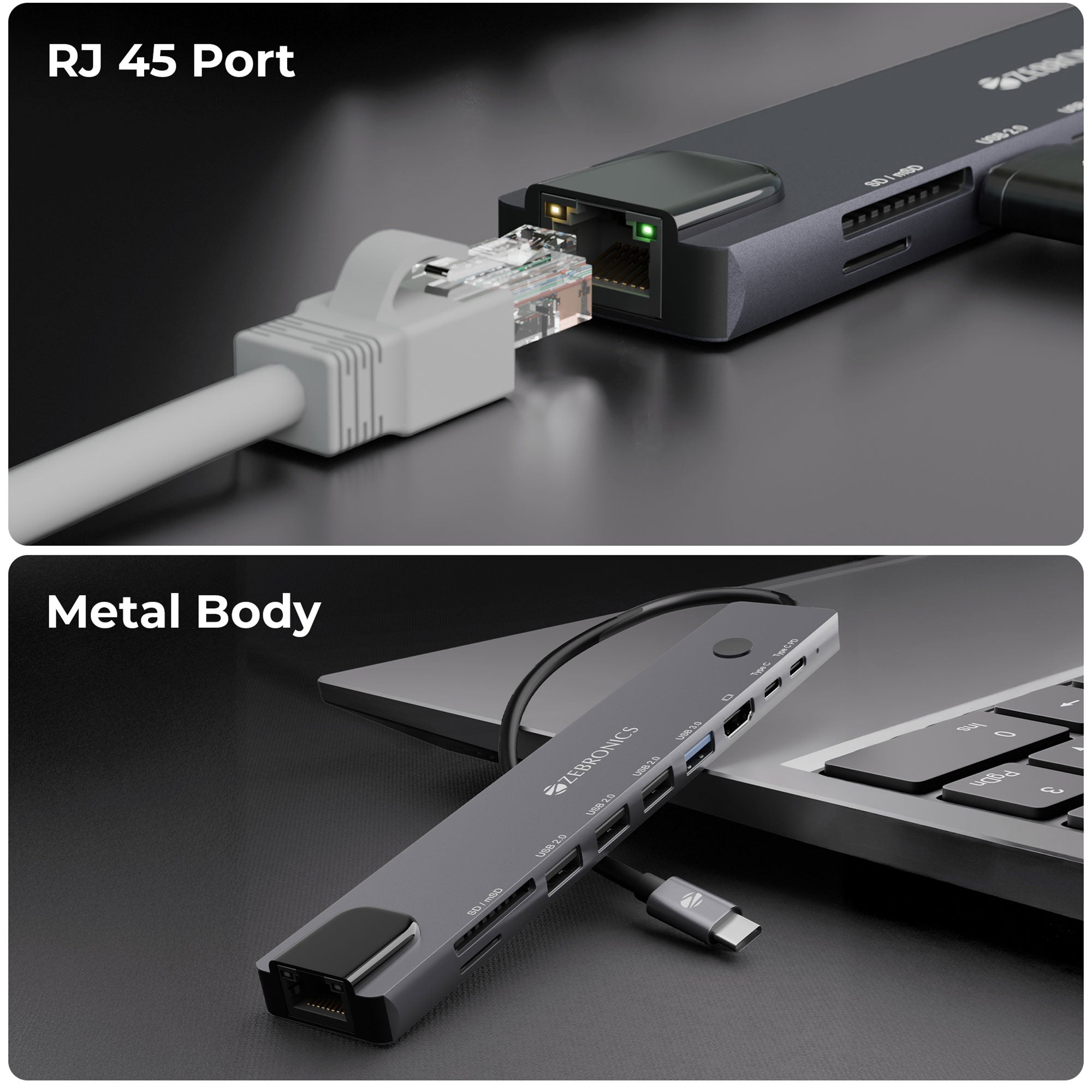 CT101 Plus - 10-in-1 Type-C Multiport Hub