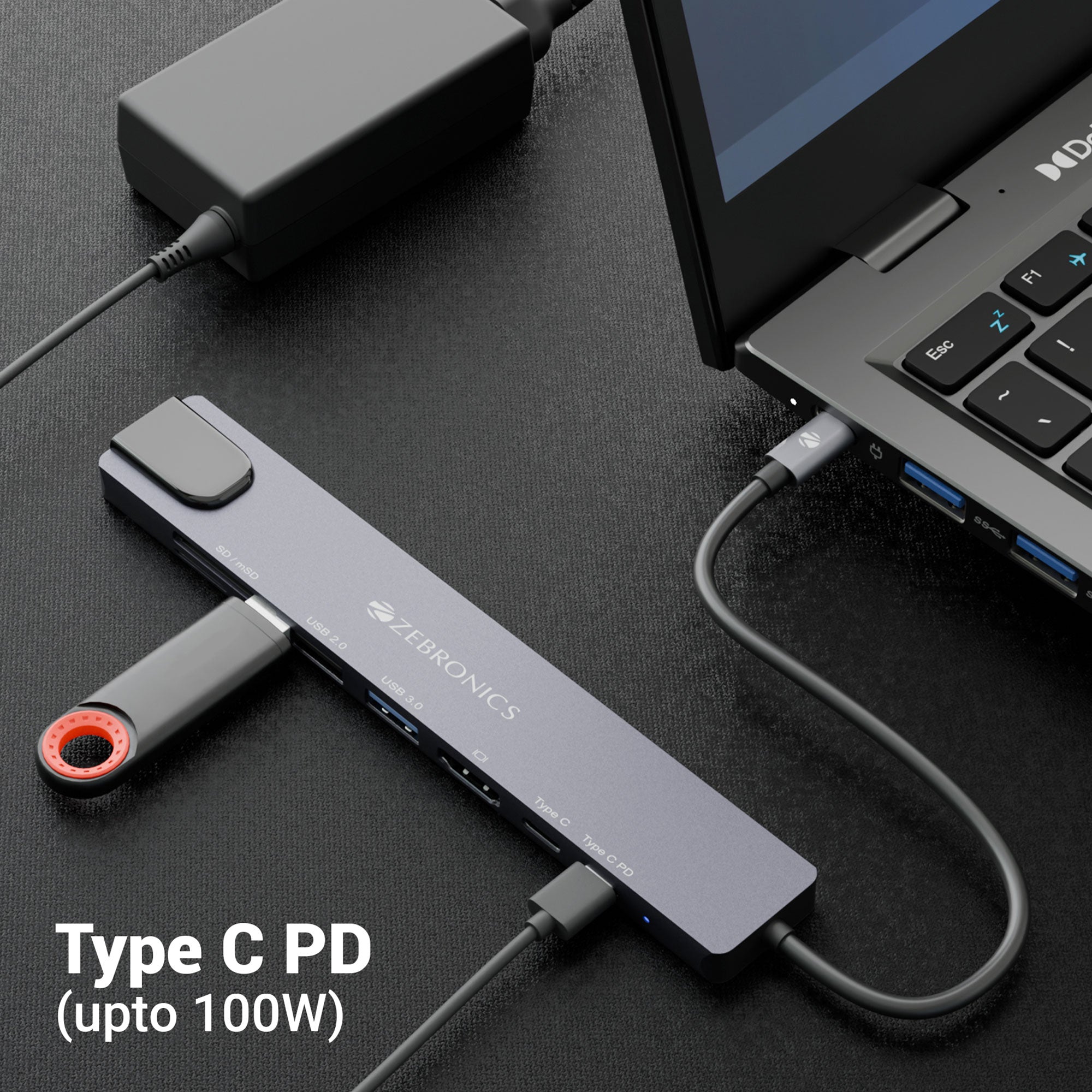 CT81 - 8 in 1 Multiport Hub