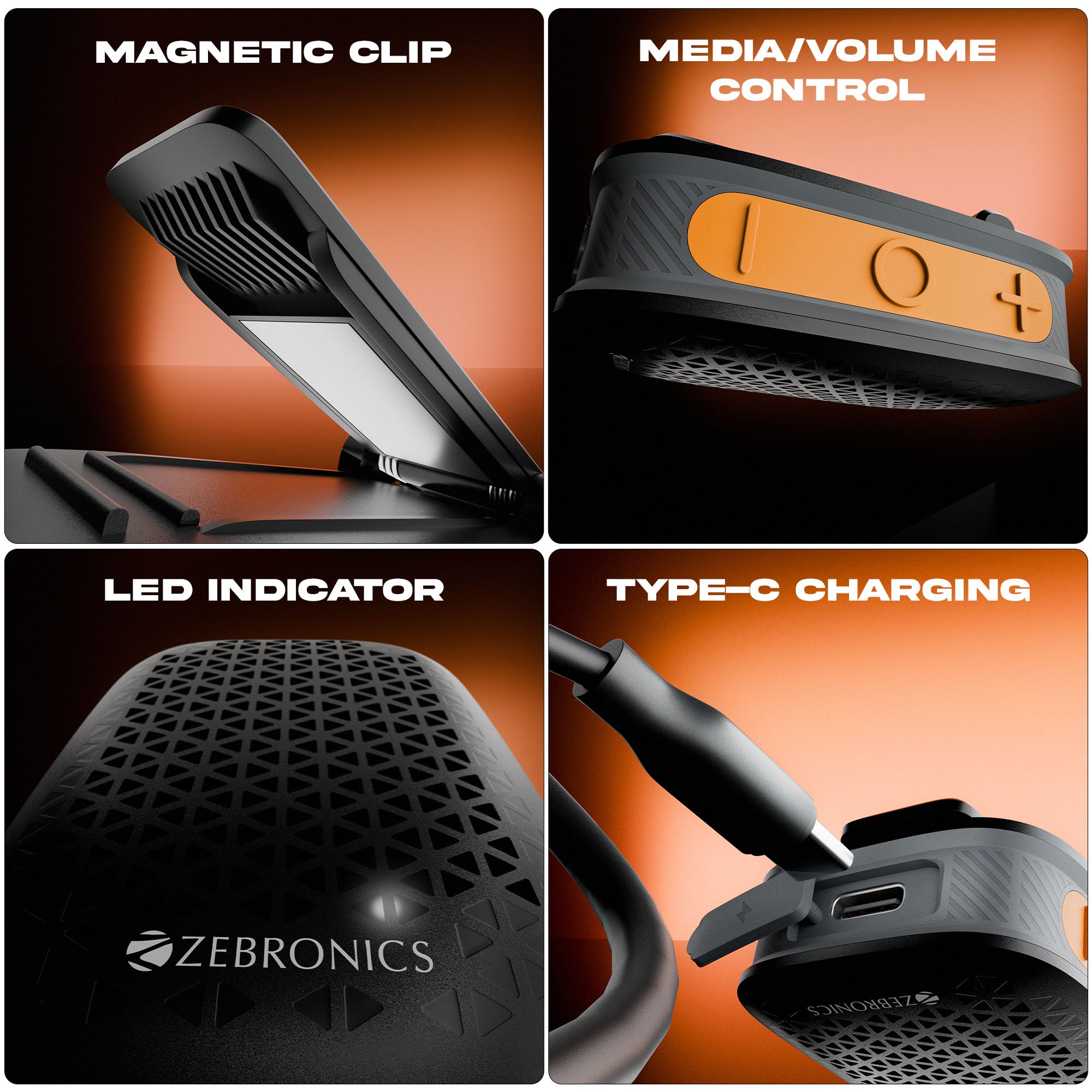 Clipper Pro (4W) Wireless Portable Speaker