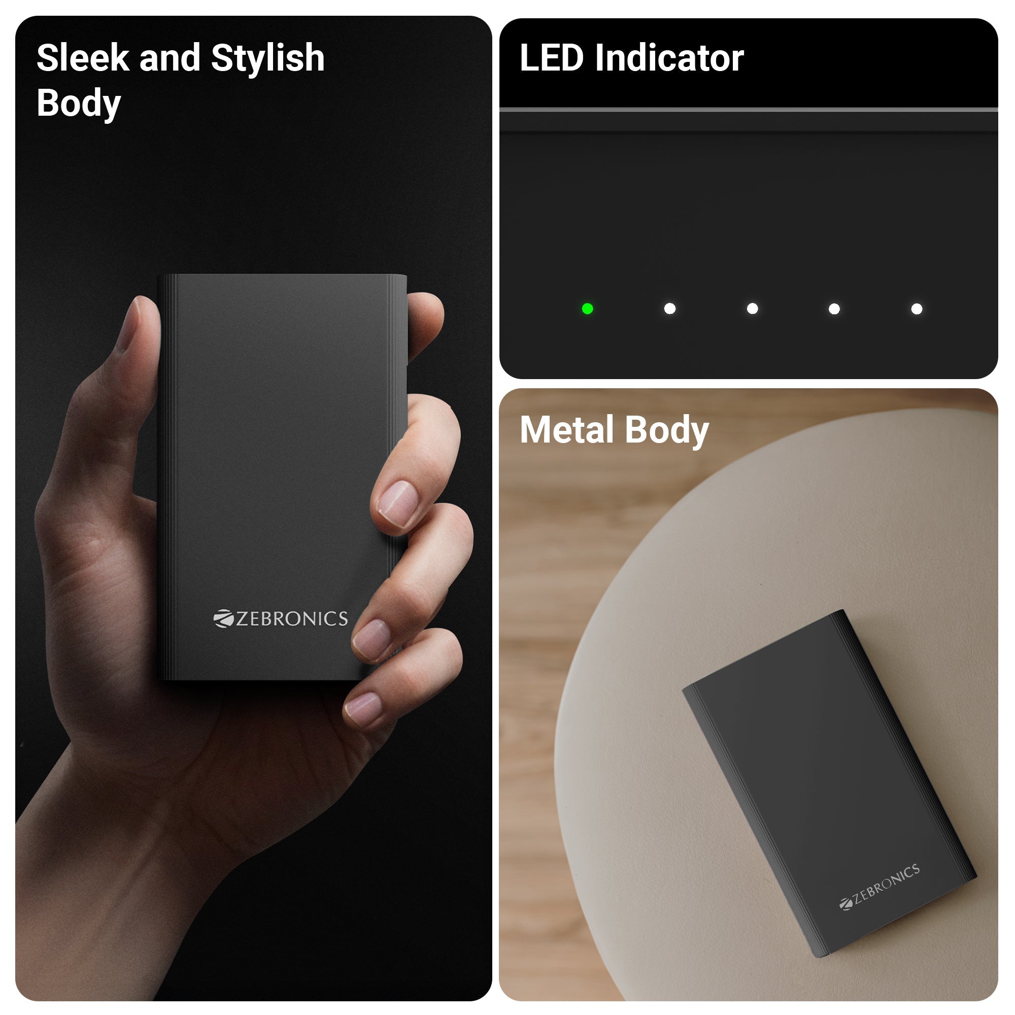 Zebronics - Zeb Energitank 20MR1 - Power Bank