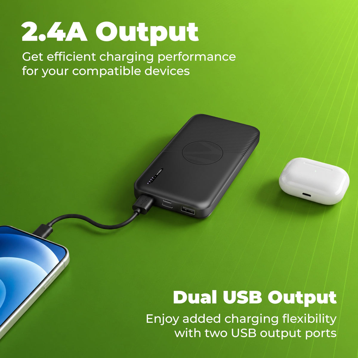 zebronics - Zeb EnergiPod PB26 - Power Bank