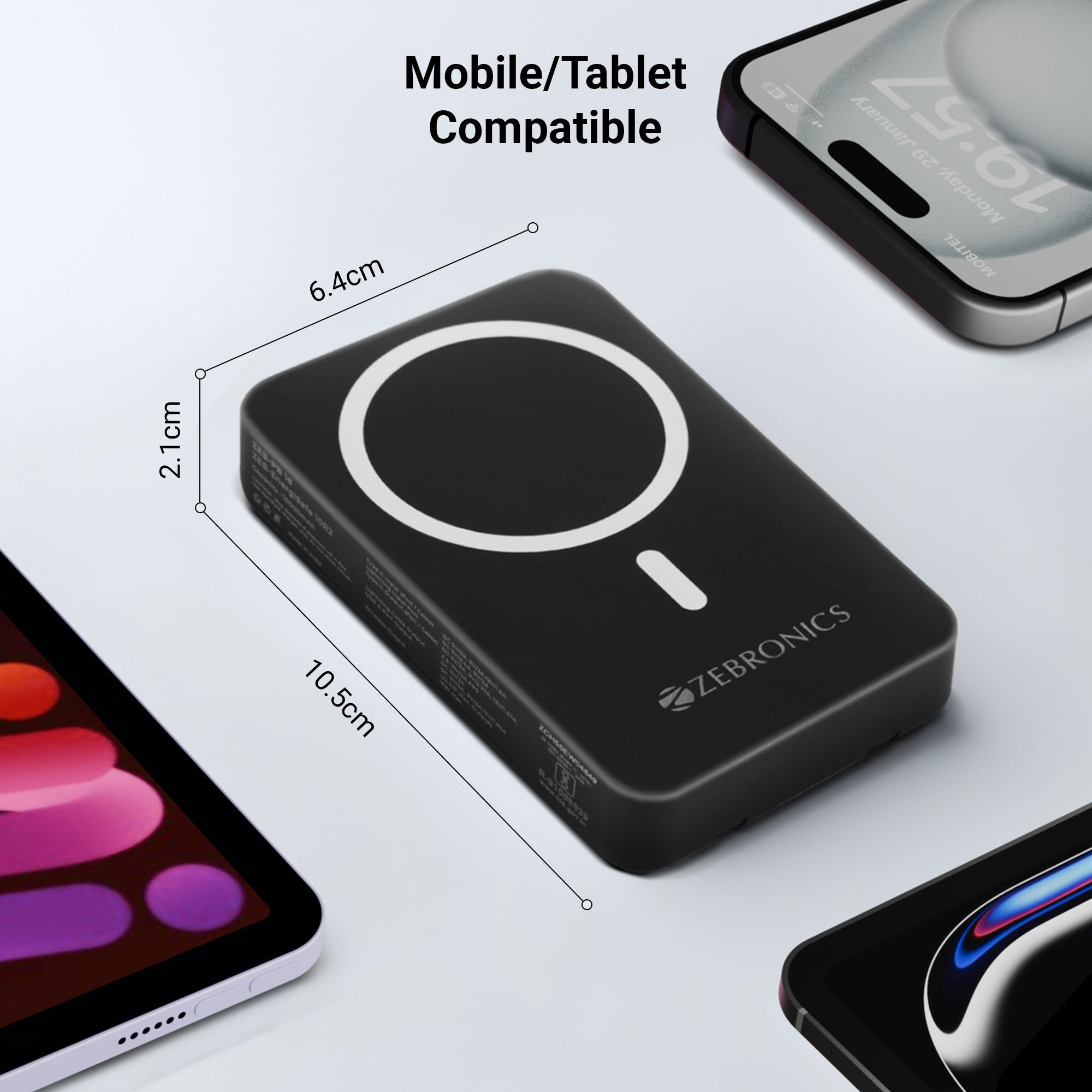 EnergiSafe 10R2 - 10000 mAh Fast Charging Power Bank