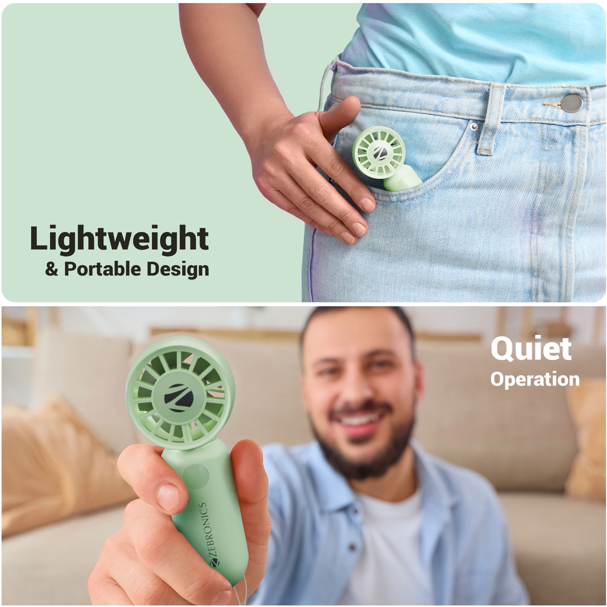 Heat Buster 100 Portable Hand Fan