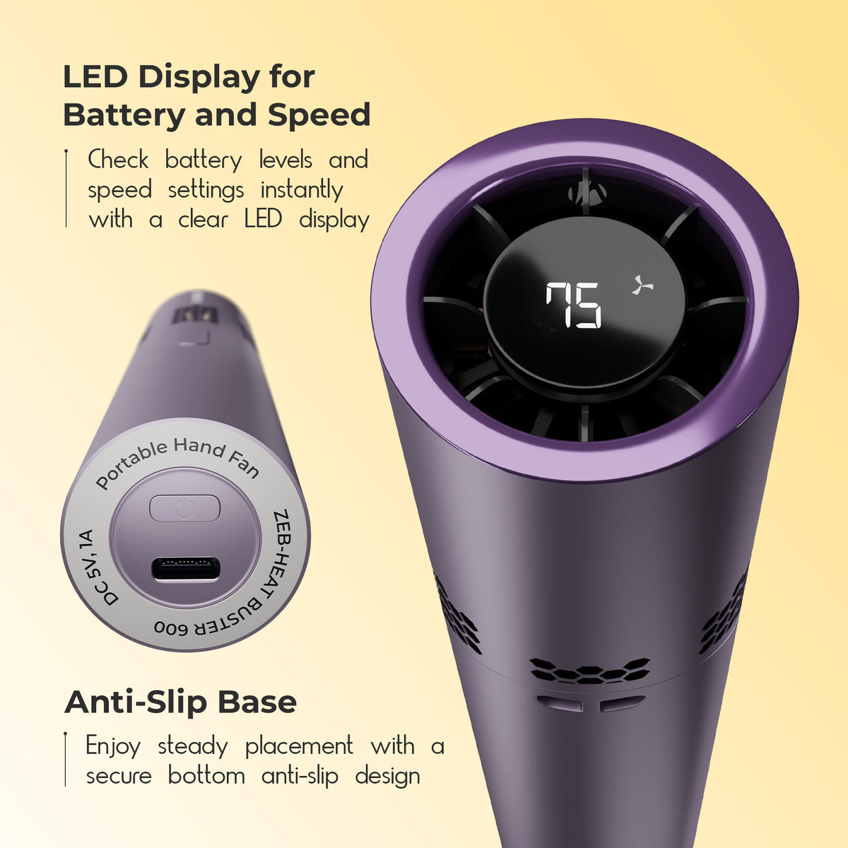 Heat Buster 600 Hand Fan