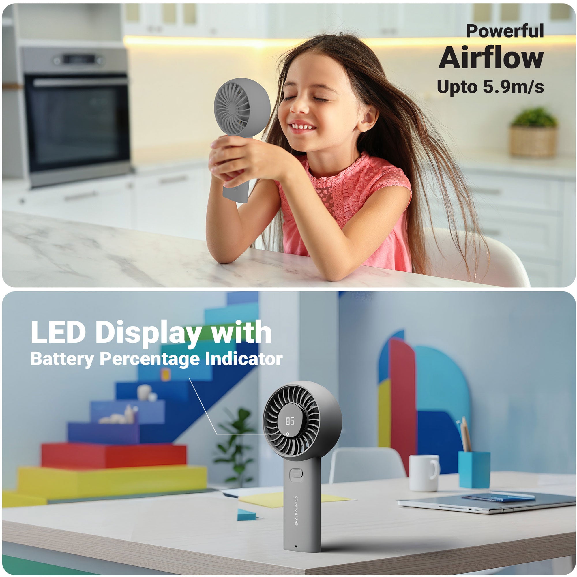 Heat Buster 200 Portable Hand Fan