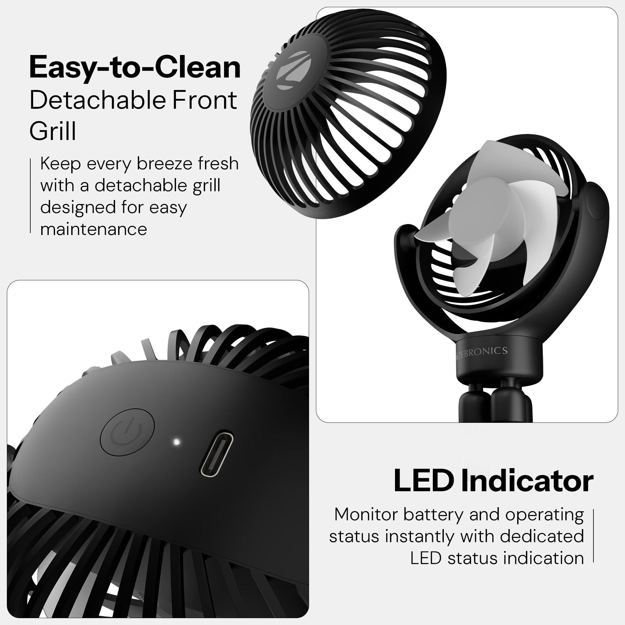 Heat Buster 550 Stroller Fan