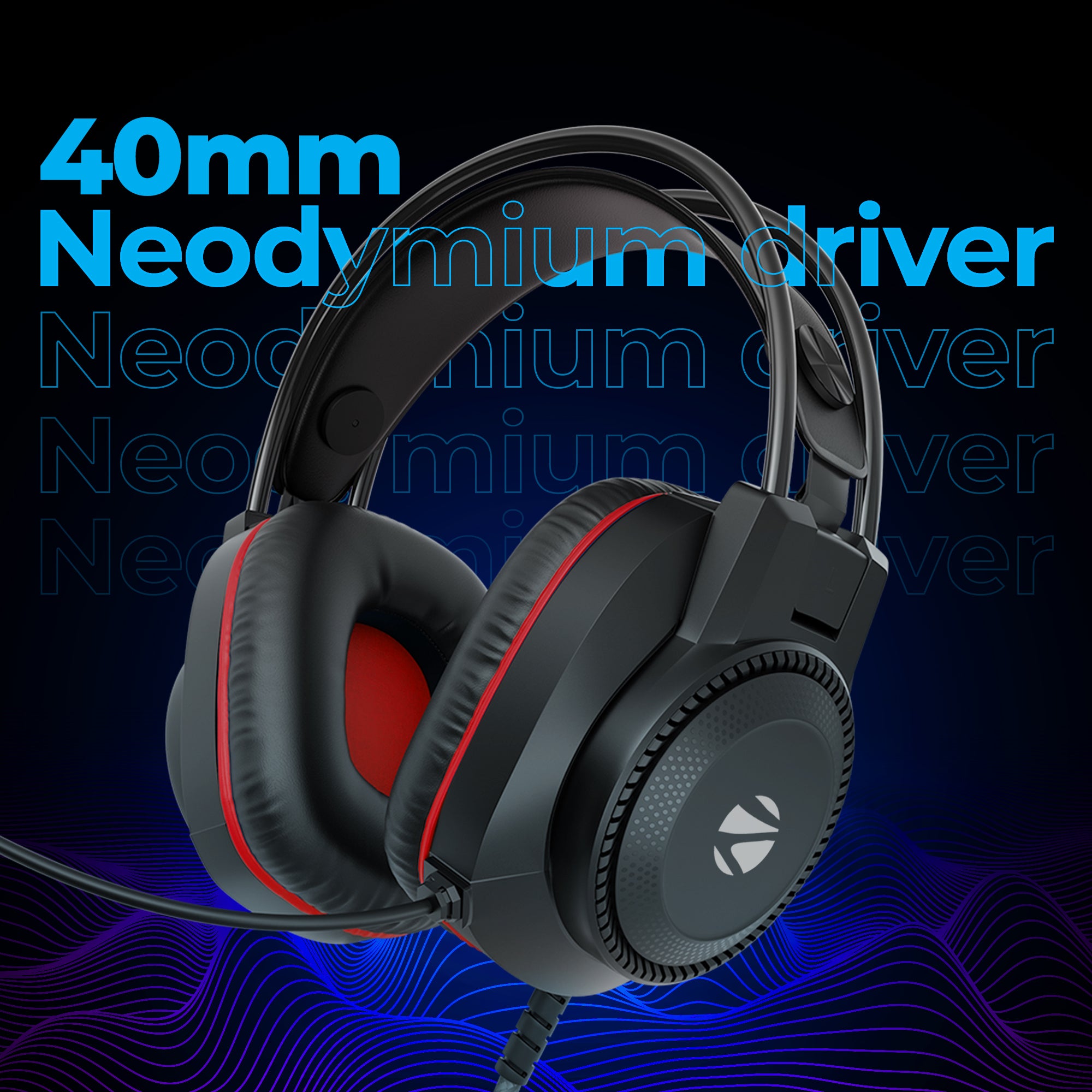 Jet Gaming Headphone with 7.1 Surround Sound