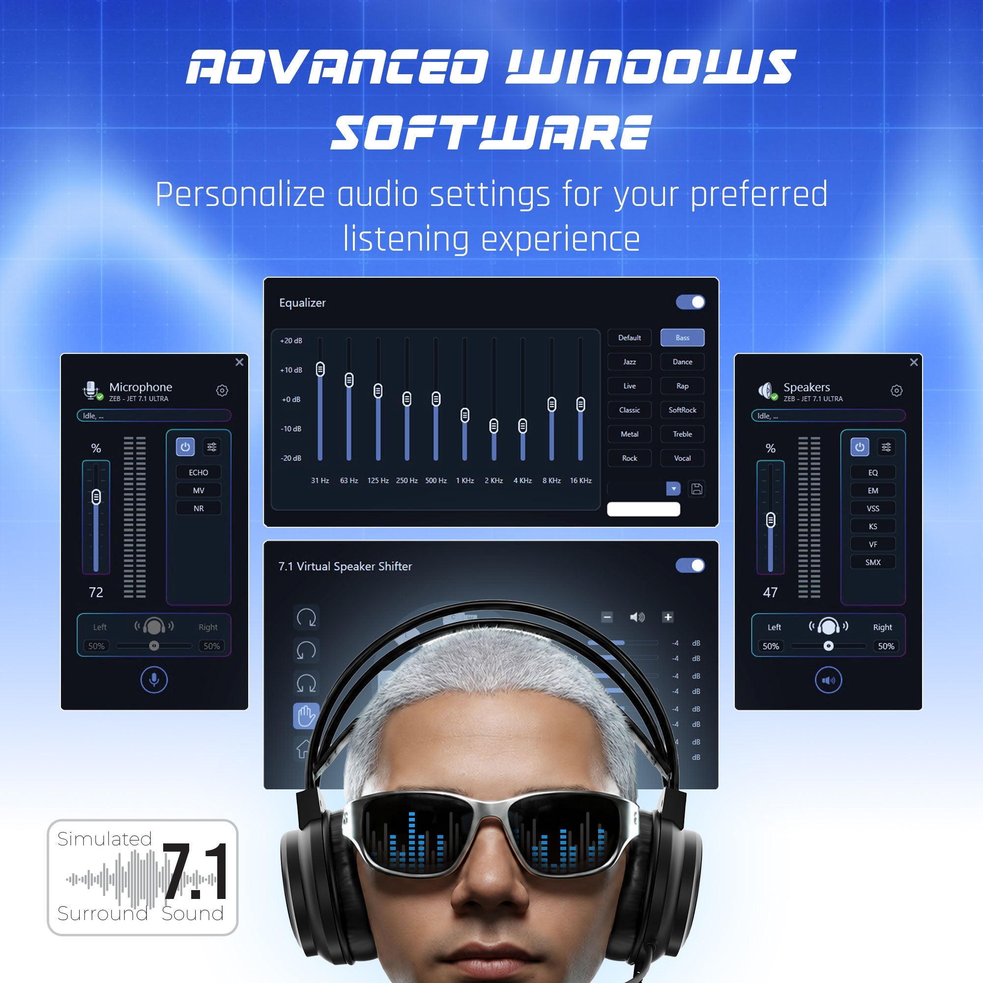 Jet 7.1 Ultra Gaming Headphone