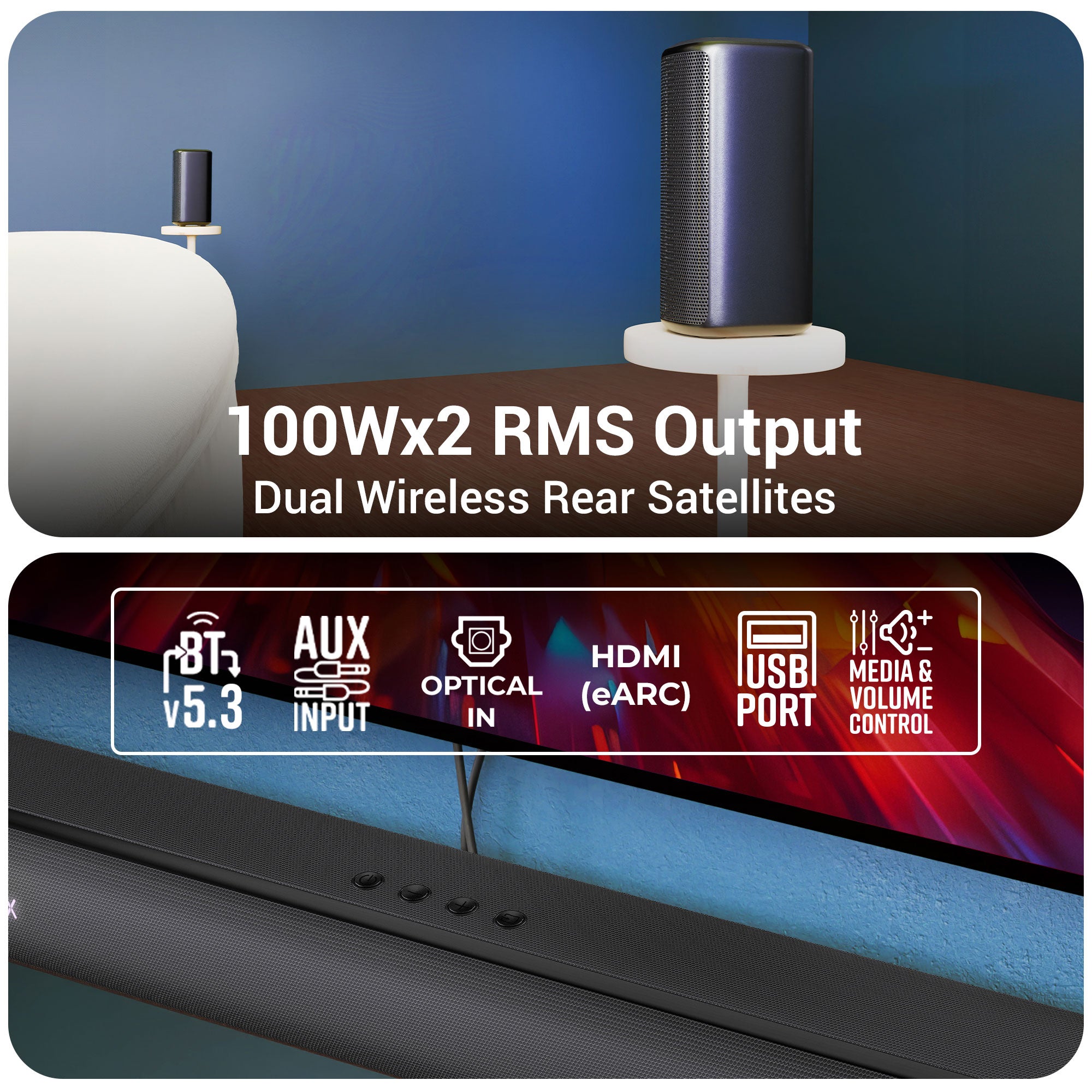 Zeb-Juke bar 9850 - Soundbar - Zebronics