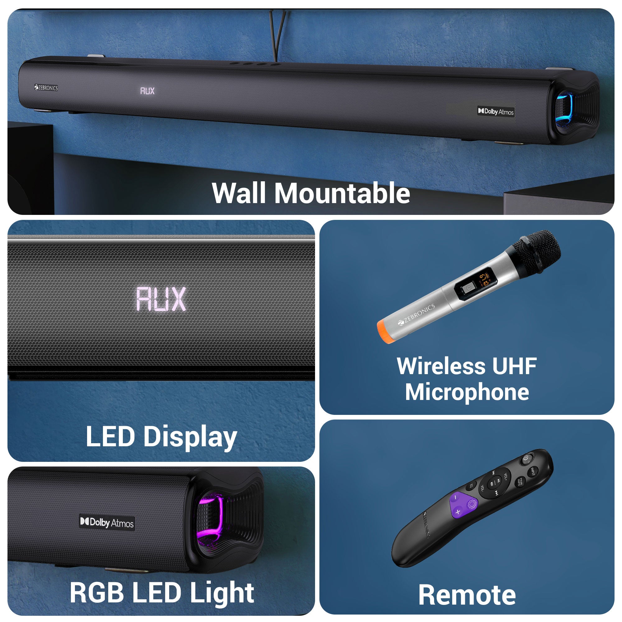 Zeb-Juke bar 9850 - Soundbar - Zebronics