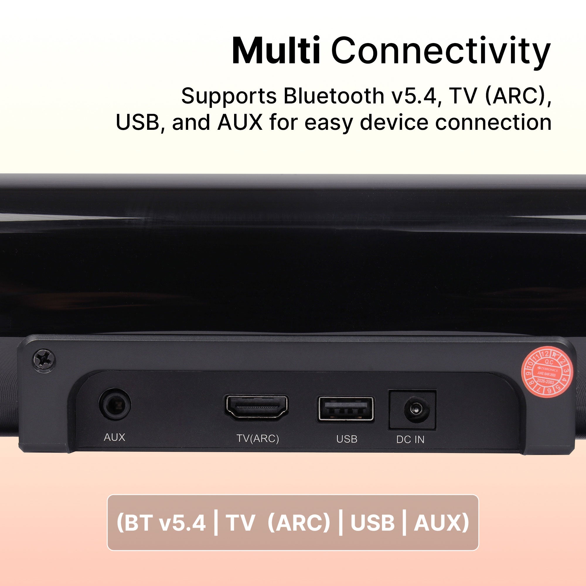 Juke Bar 2550 (80W) Soundbar