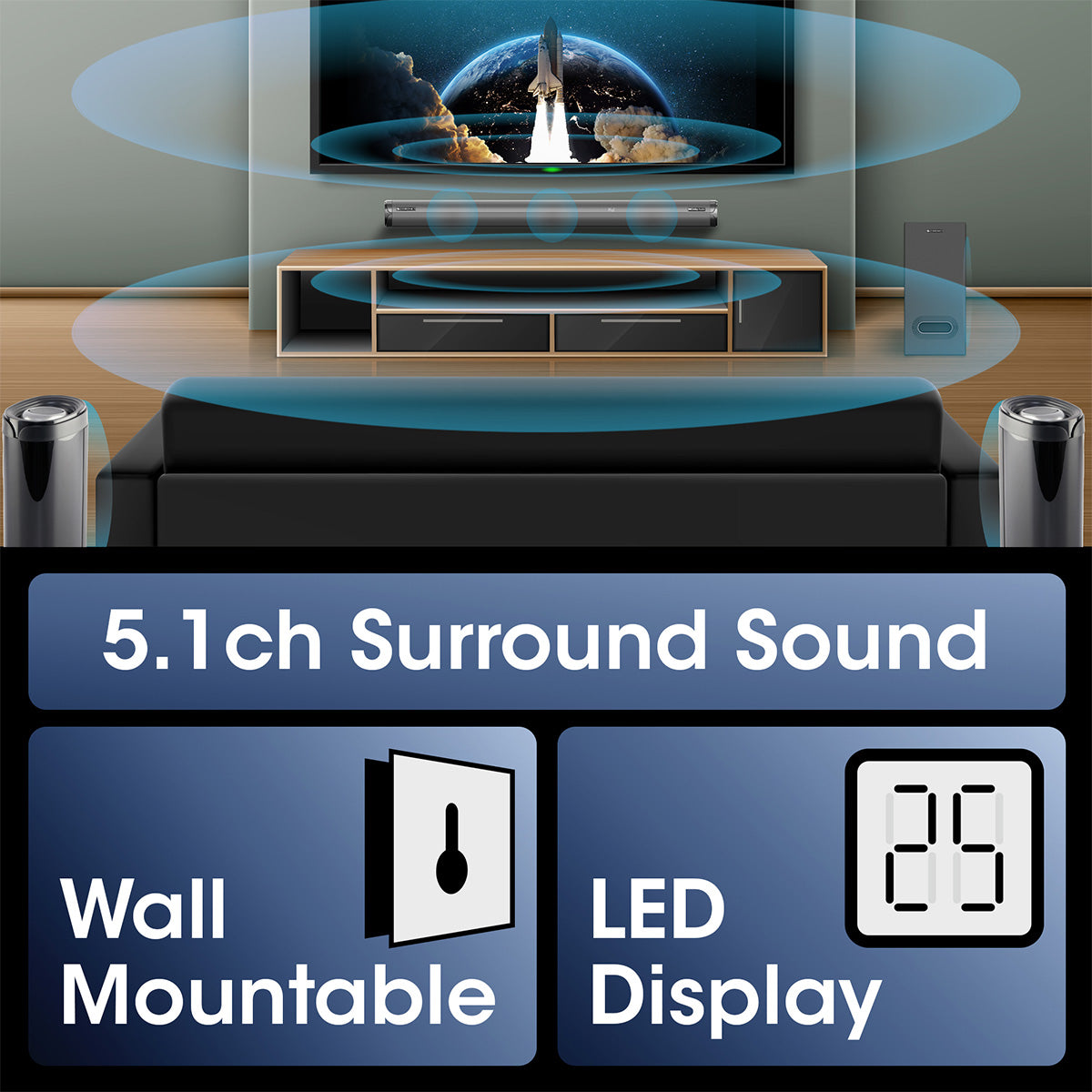 Juke Bar 700 DOLBY 5.1 SOUNDBAR