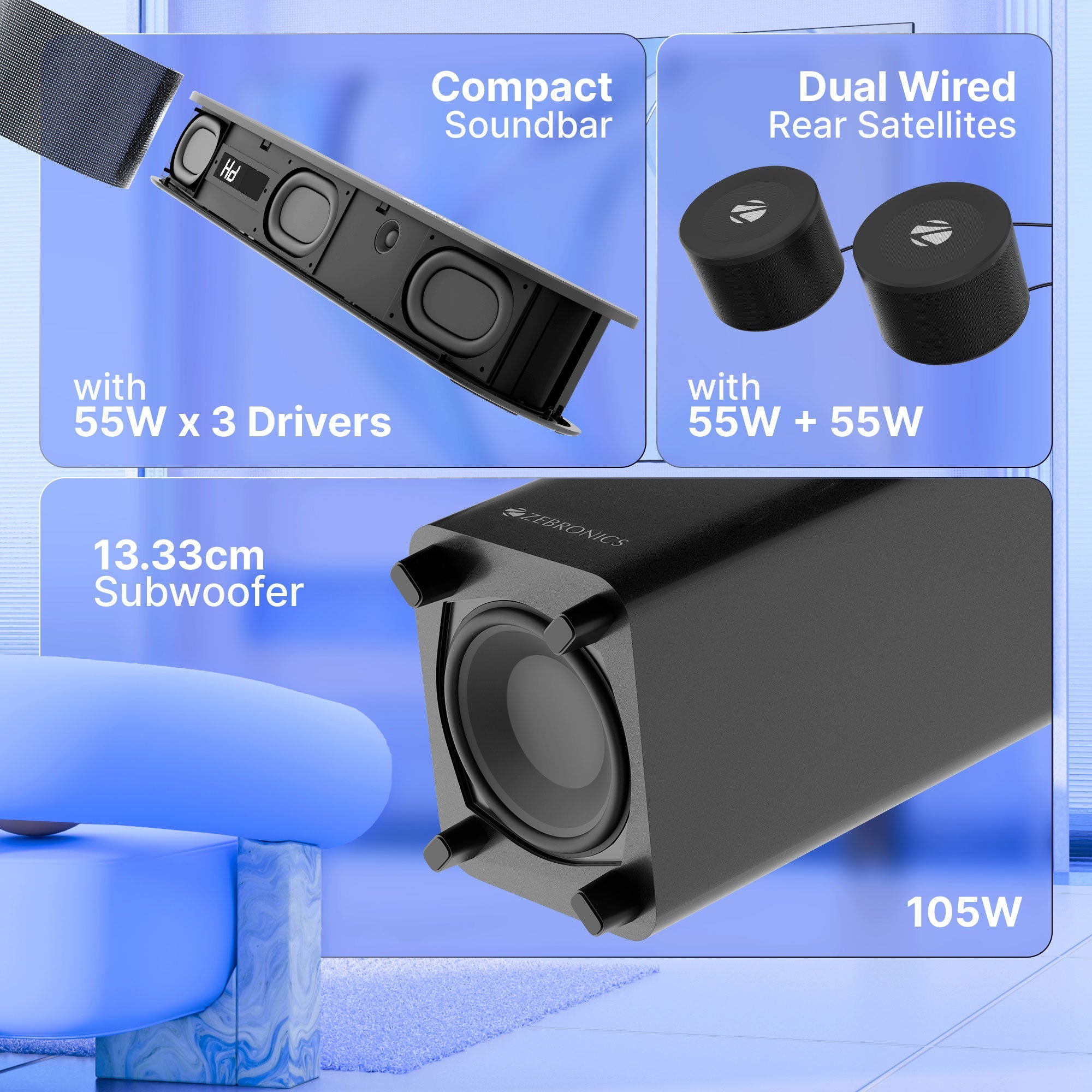 Juke Bar 9300C (380W) Soundbar