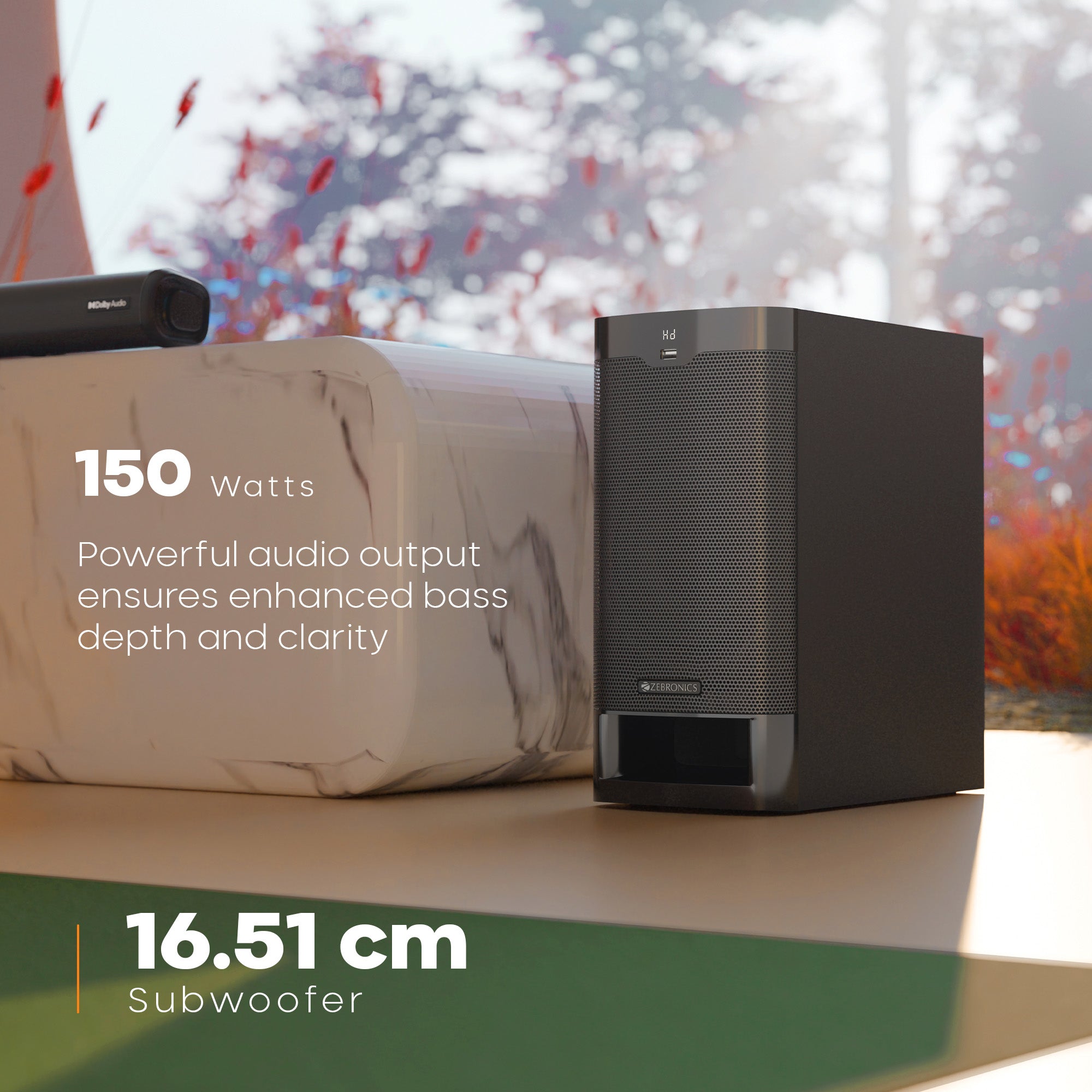 Zeb Jukebar 9535 - Soundbar - Zebronics