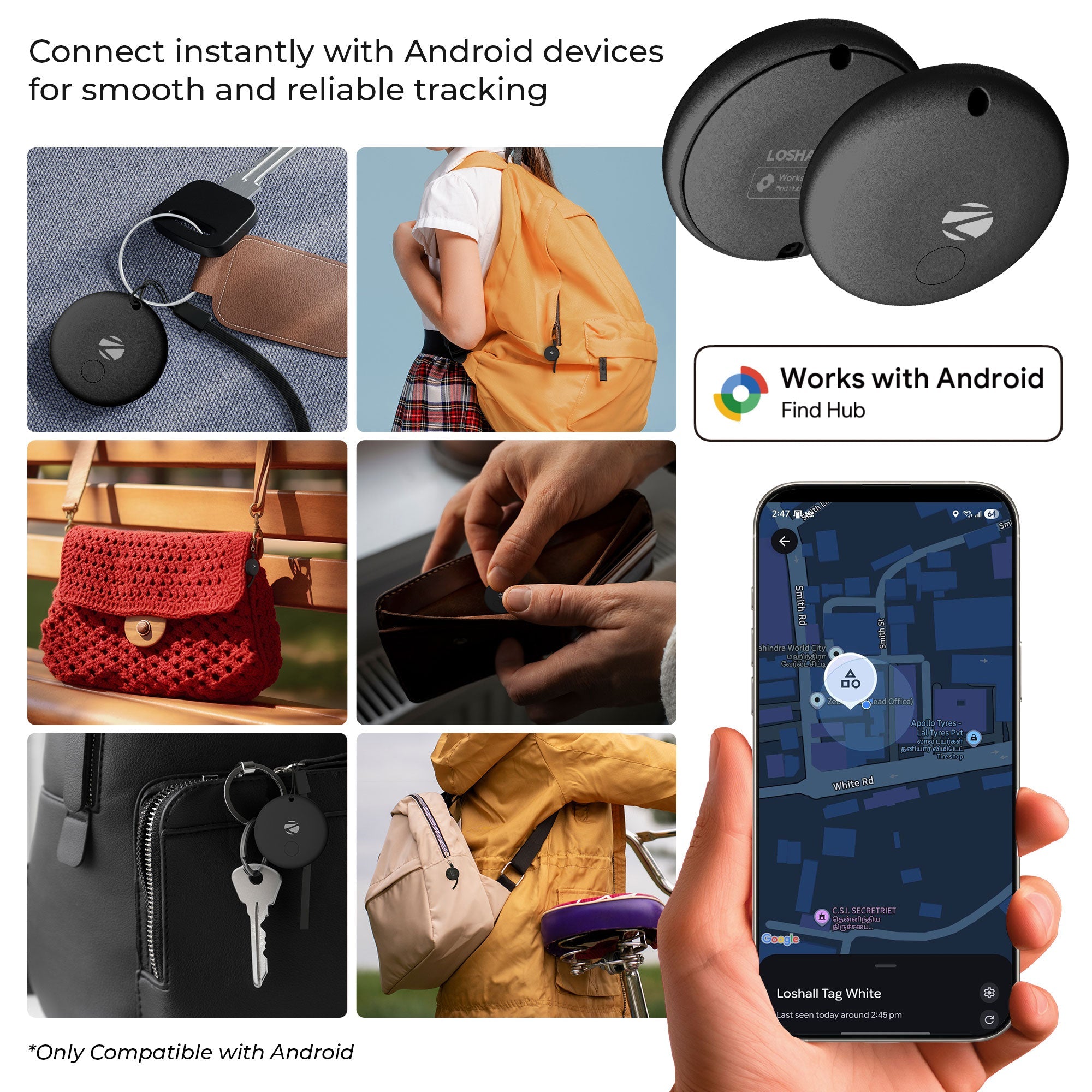 Loshall Tag (Works with Android)