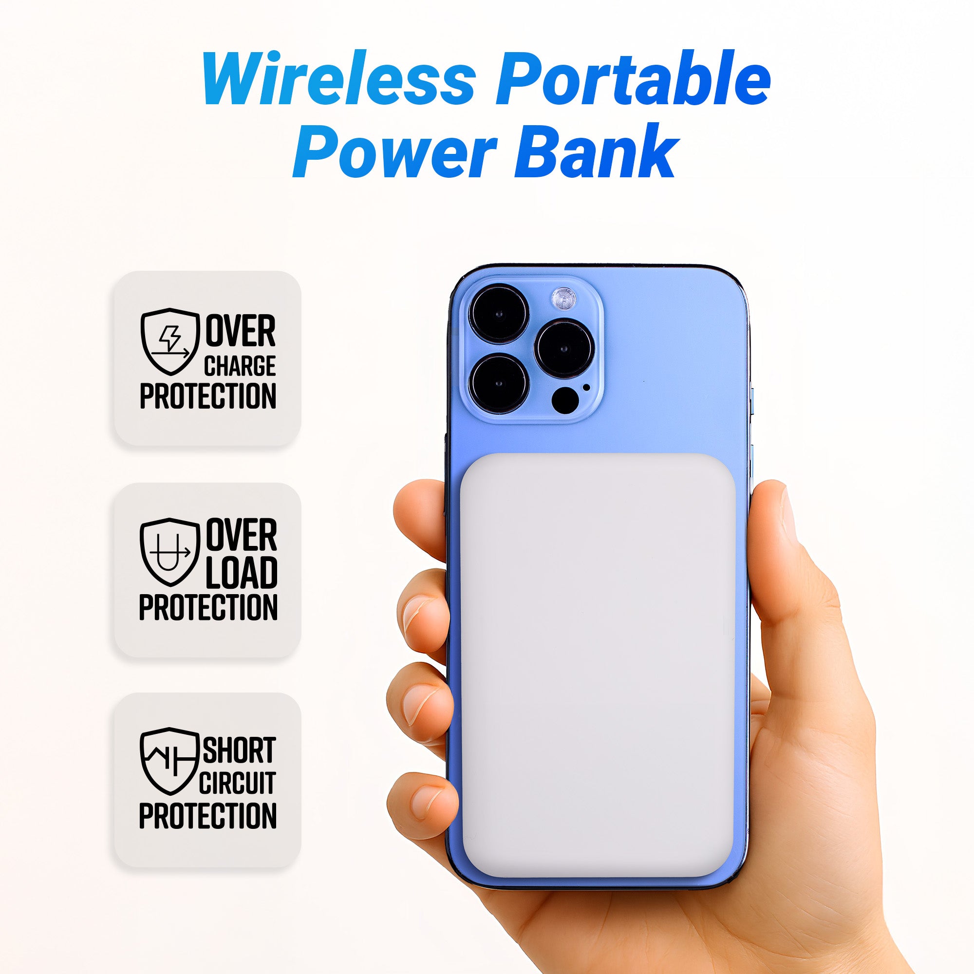 MW63 - 10000 mAh Wireless Power Bank