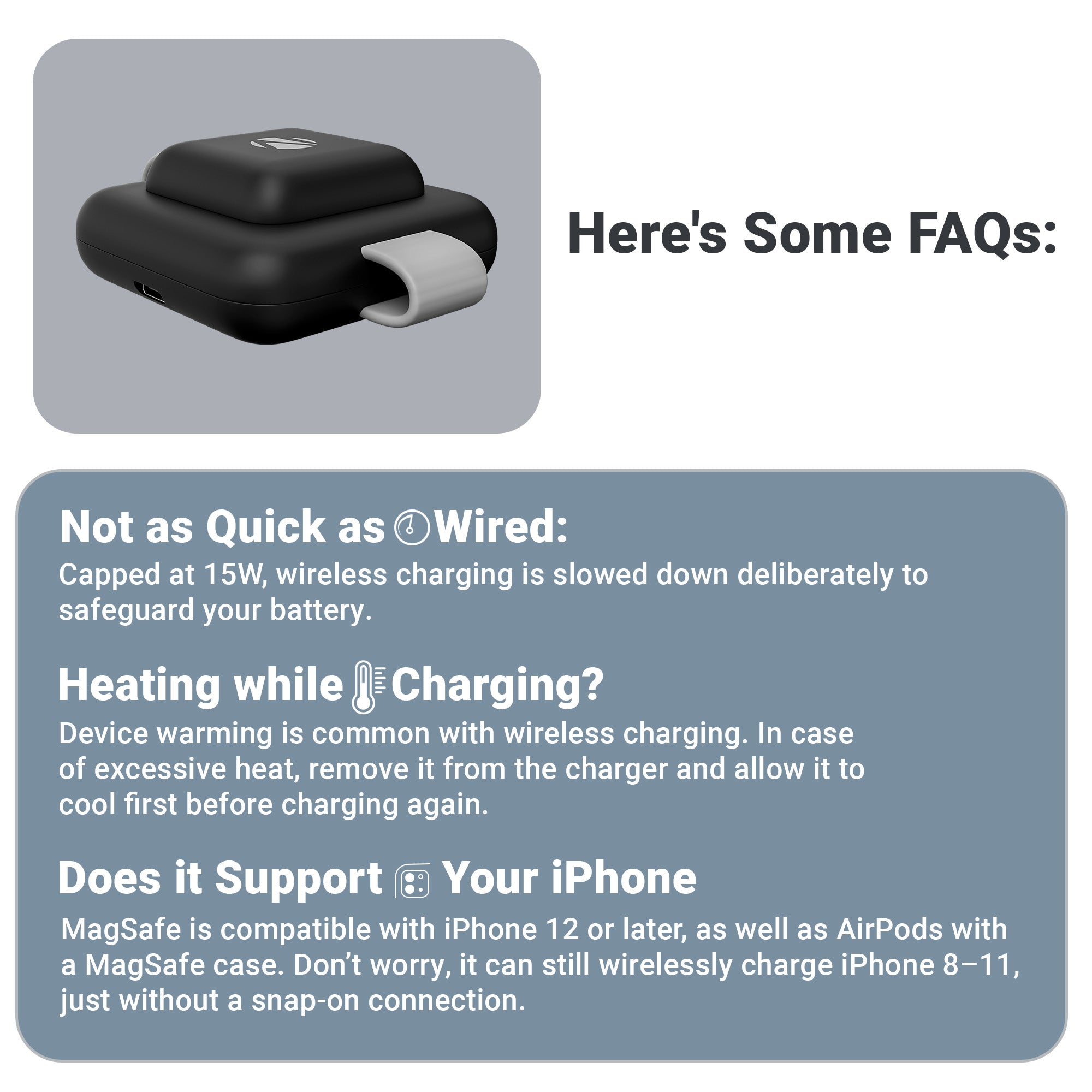 Magboost 20 - 3 in 1 Wireless Charger