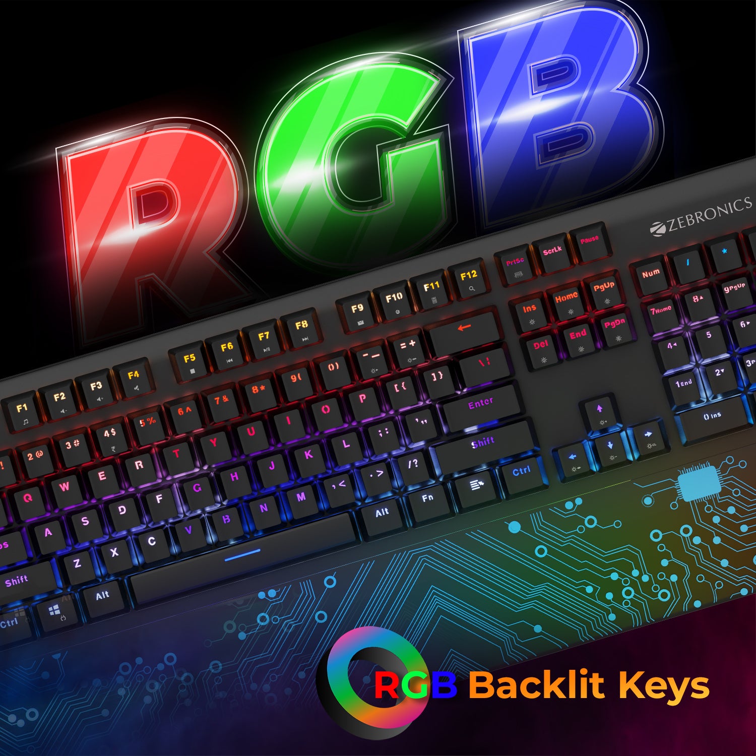 Max Chroma Wired Gaming Keyboard (Mechanical)