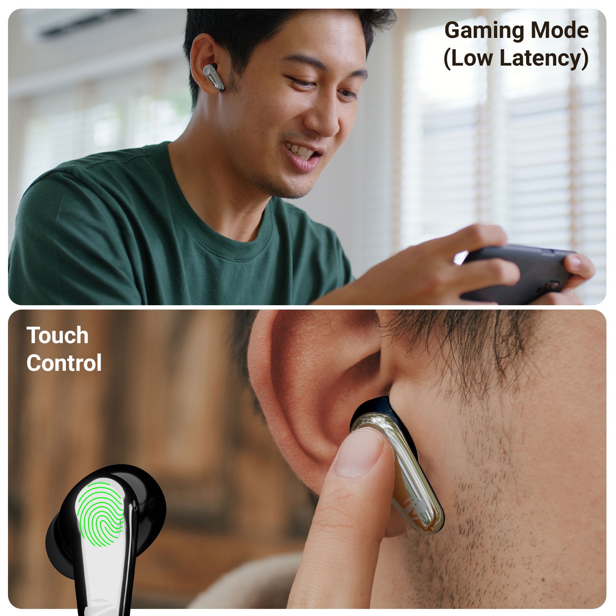 Monk+ TWS Earbuds (with Active Noise Cancellation)