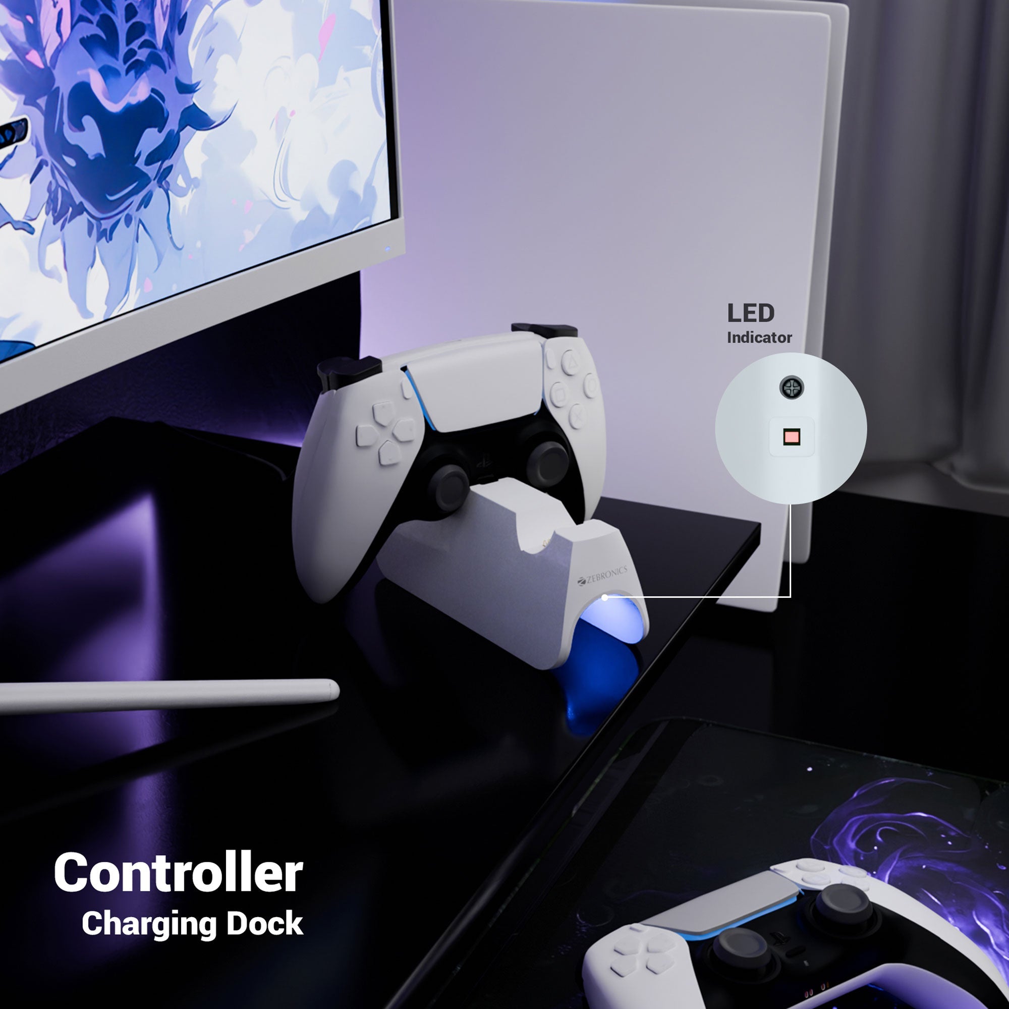 PS5C Controller Charging Dock