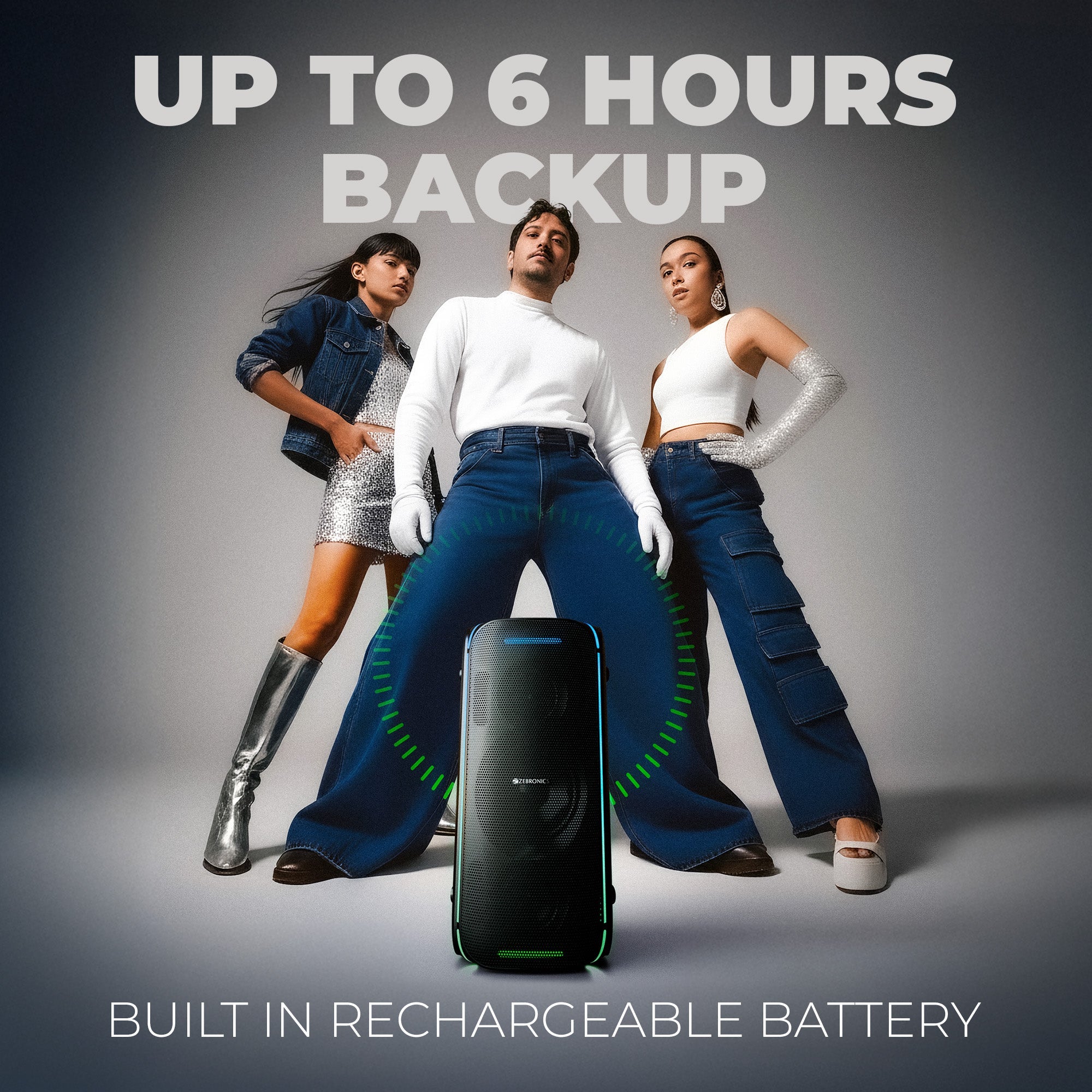Party Fyre 100 (90W) Portable Bluetooth Speaker