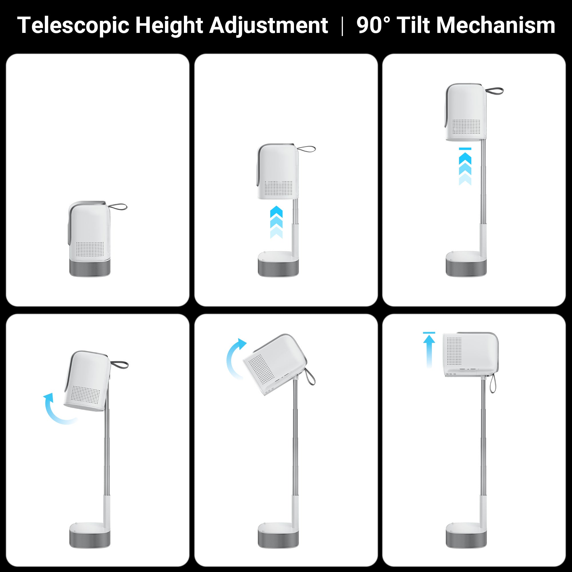 PixaPlay 75 Smart LED Projector
