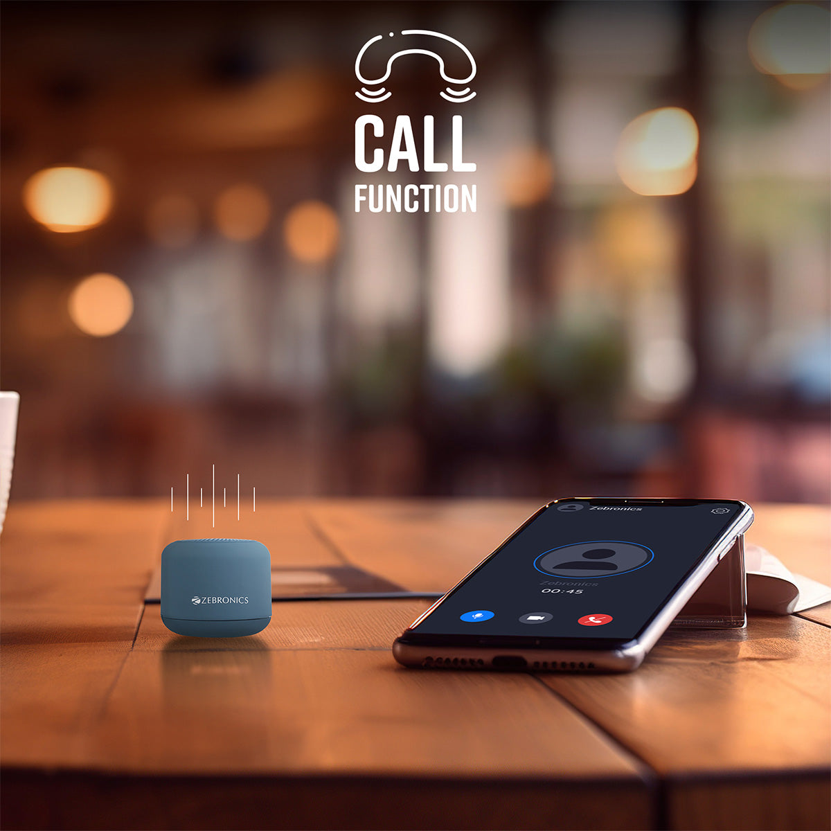 Zeb-Pixie - Wireless Speaker - Zebronics