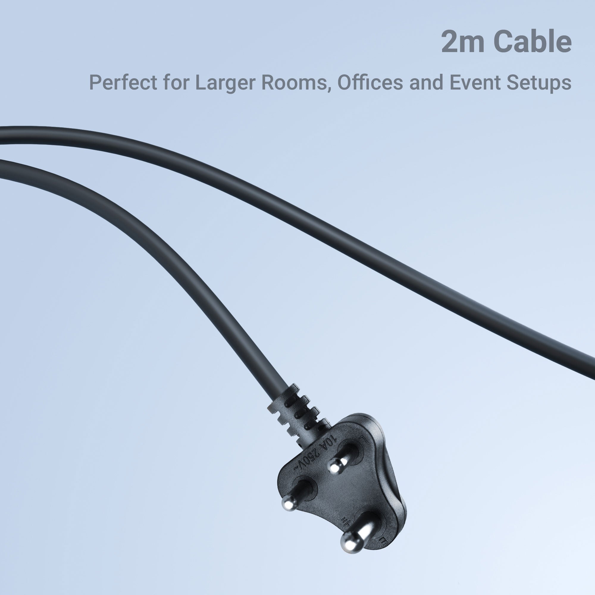 Power Bar 282 (8 x 3-pin socket, 5 x USB ports, 1 x Type-C) Extension Cord / Strip