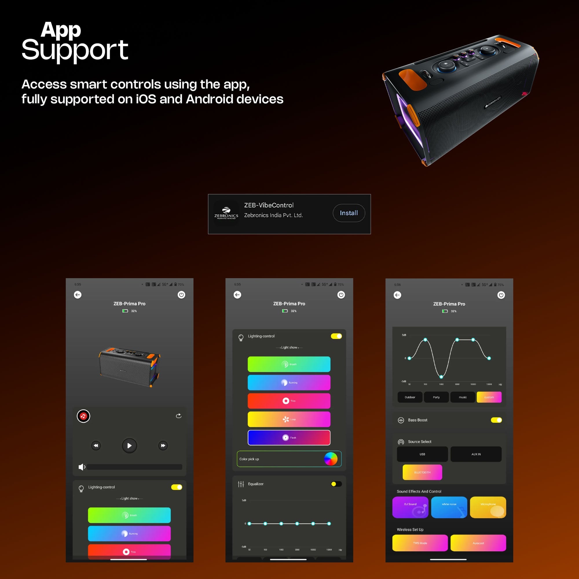 Prima Pro (150W) Wireless Bluetooth Speaker