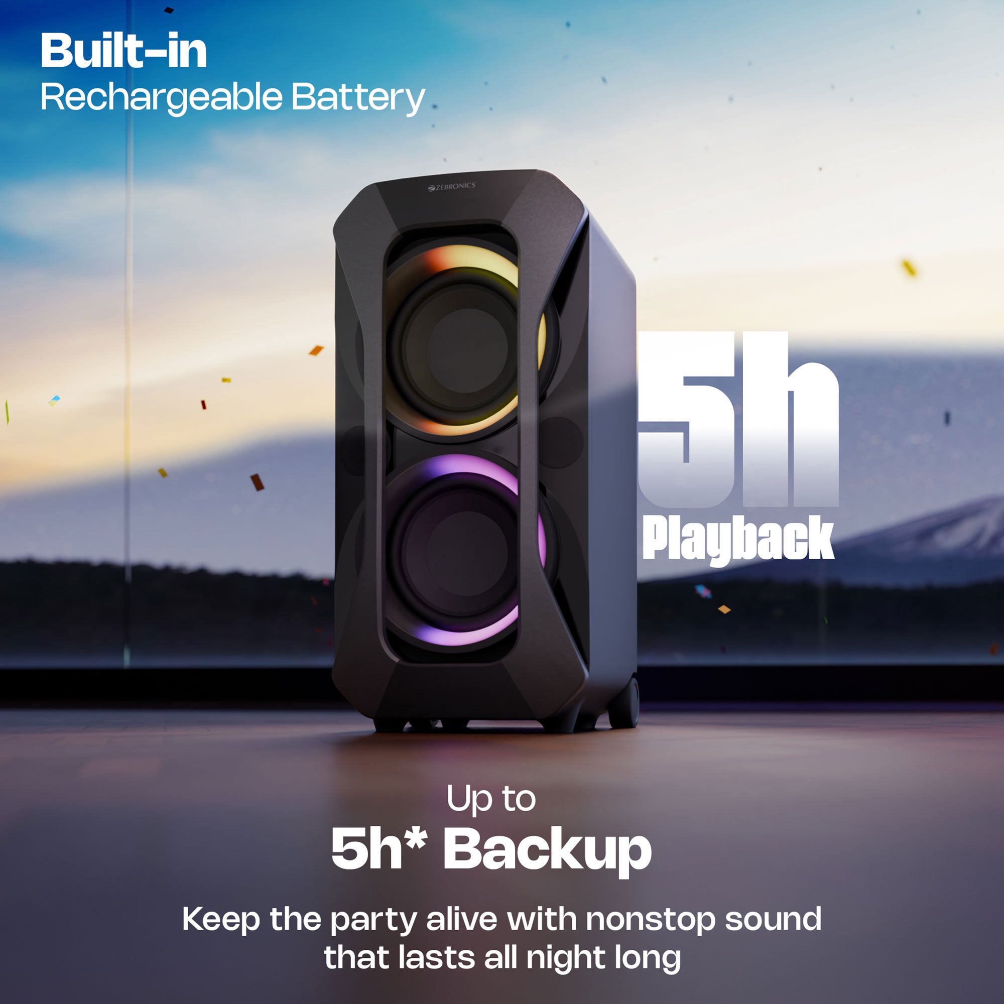 Roxor Plus (180W) DJ Speaker