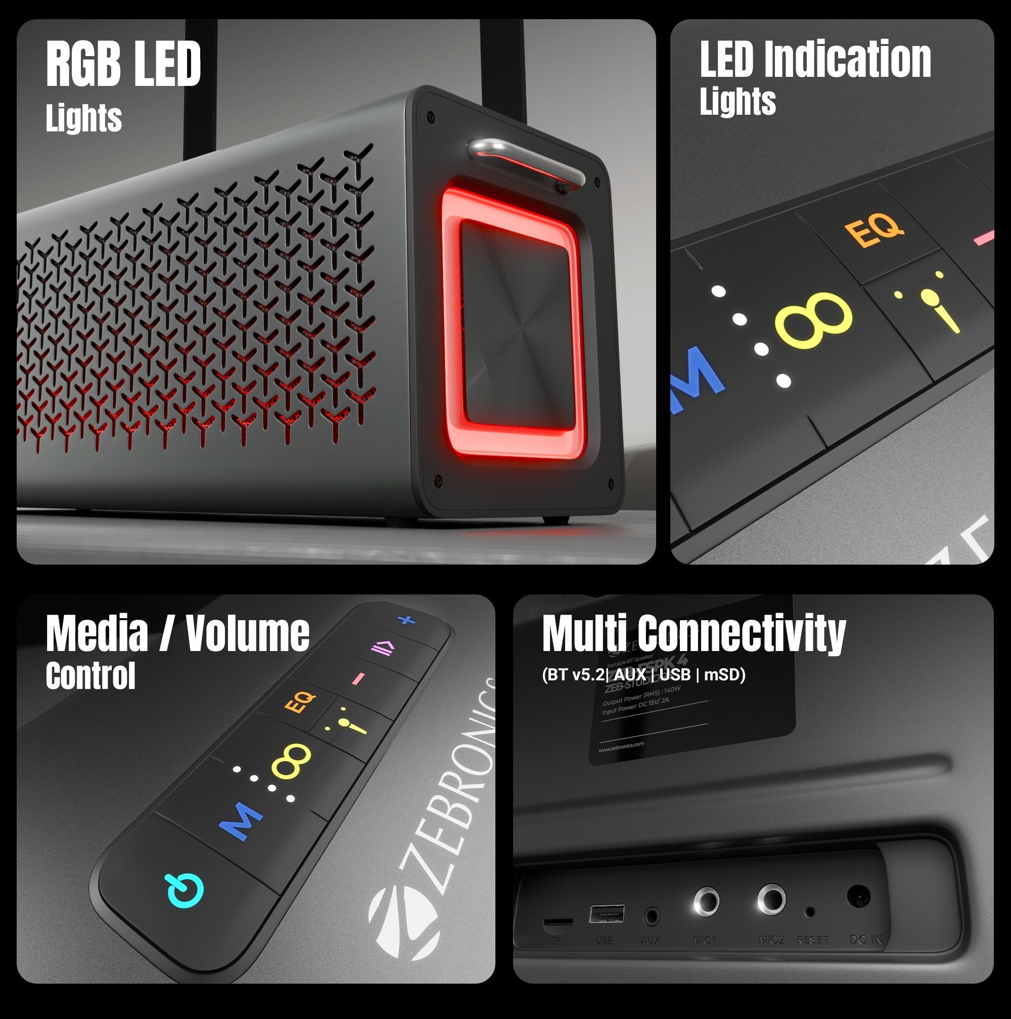 Studio R3 Portable Bluetooth Speaker