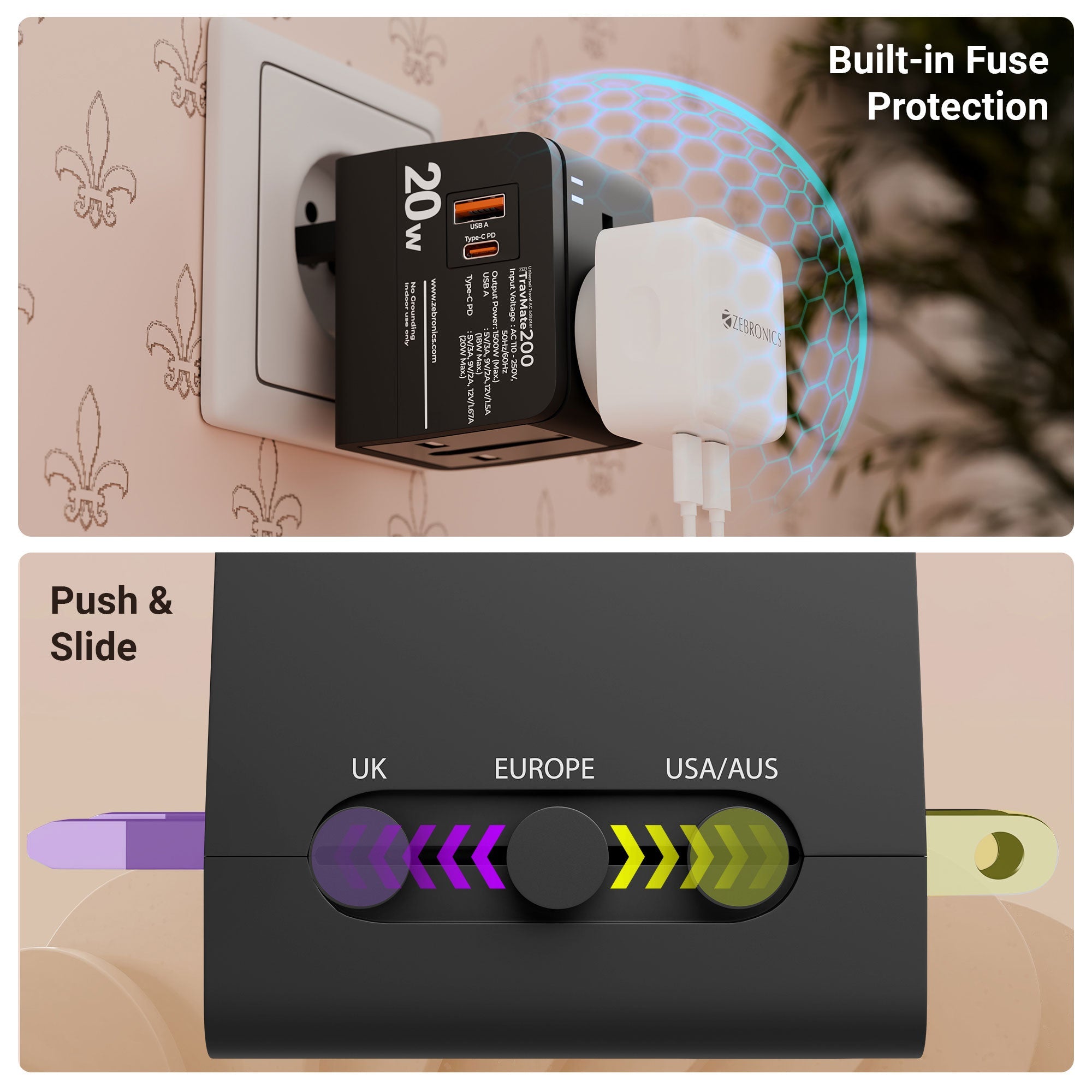 Travmate 200 Universal Travel Adapter