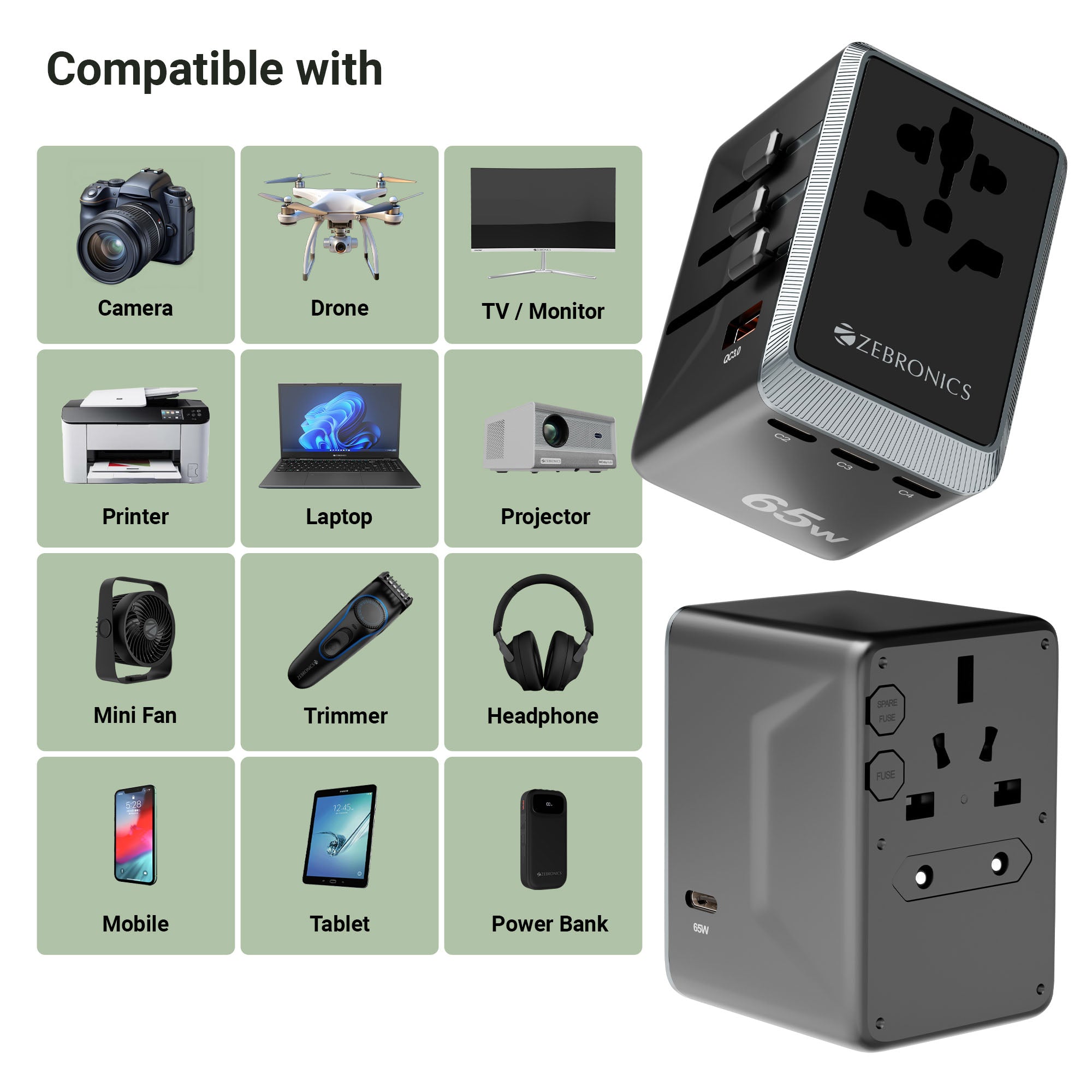 Travmate 650 Universal Travel Adapter