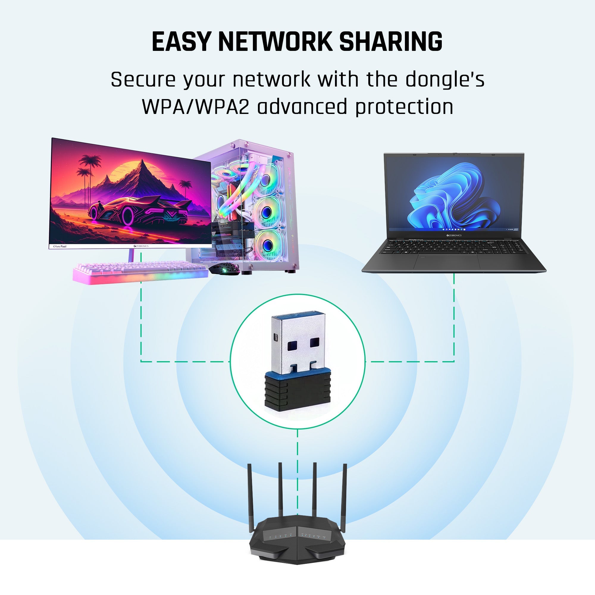 USB150WF1 WiFi USB Mini Adapter