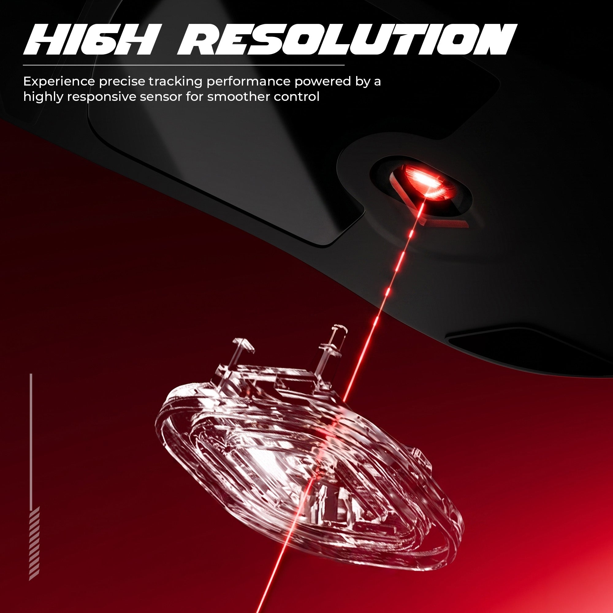 Viper 50 Wired Gaming Mouse with Huano Switches