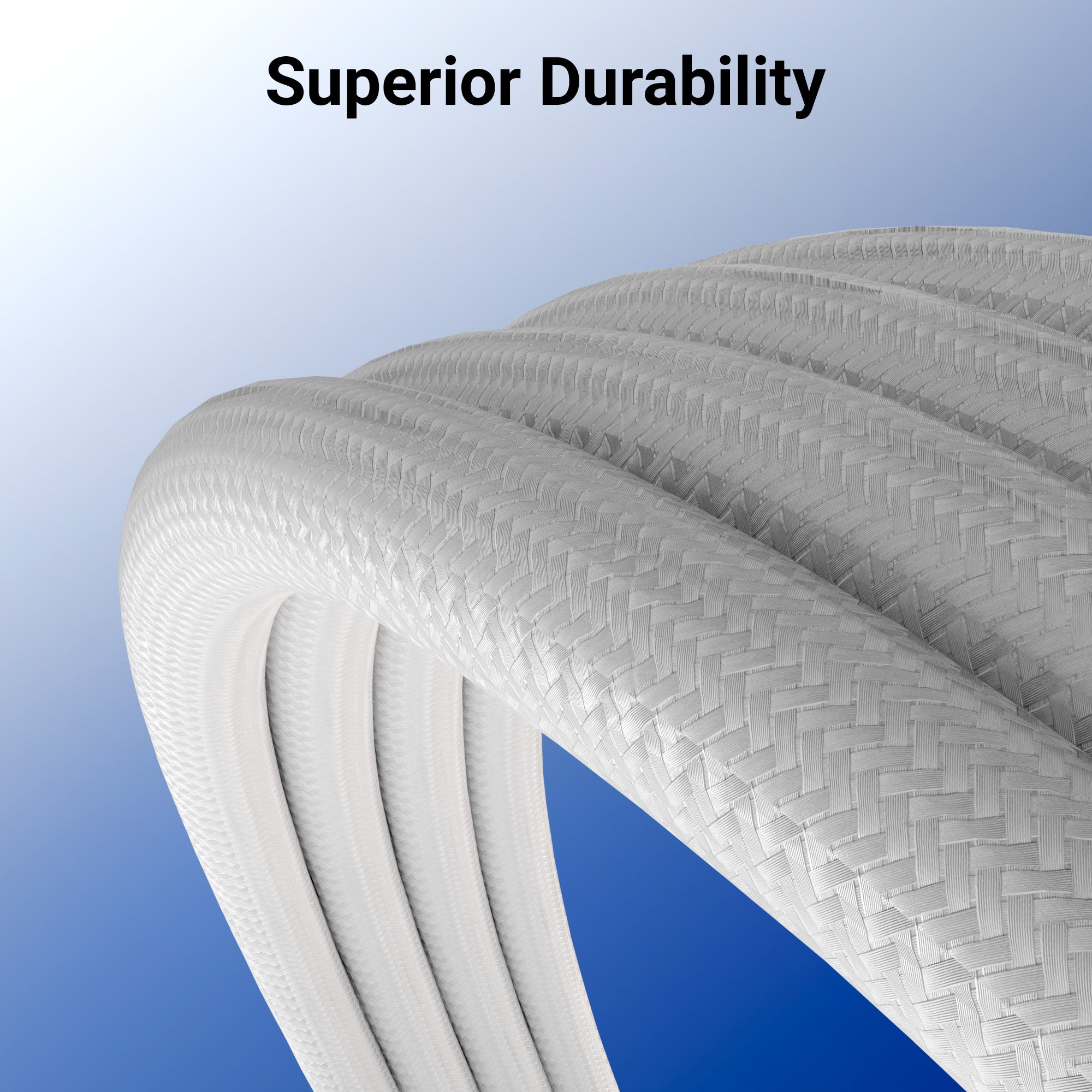 WATTZ 60MCC1 Type C to Type C Braided Magnetic Cable