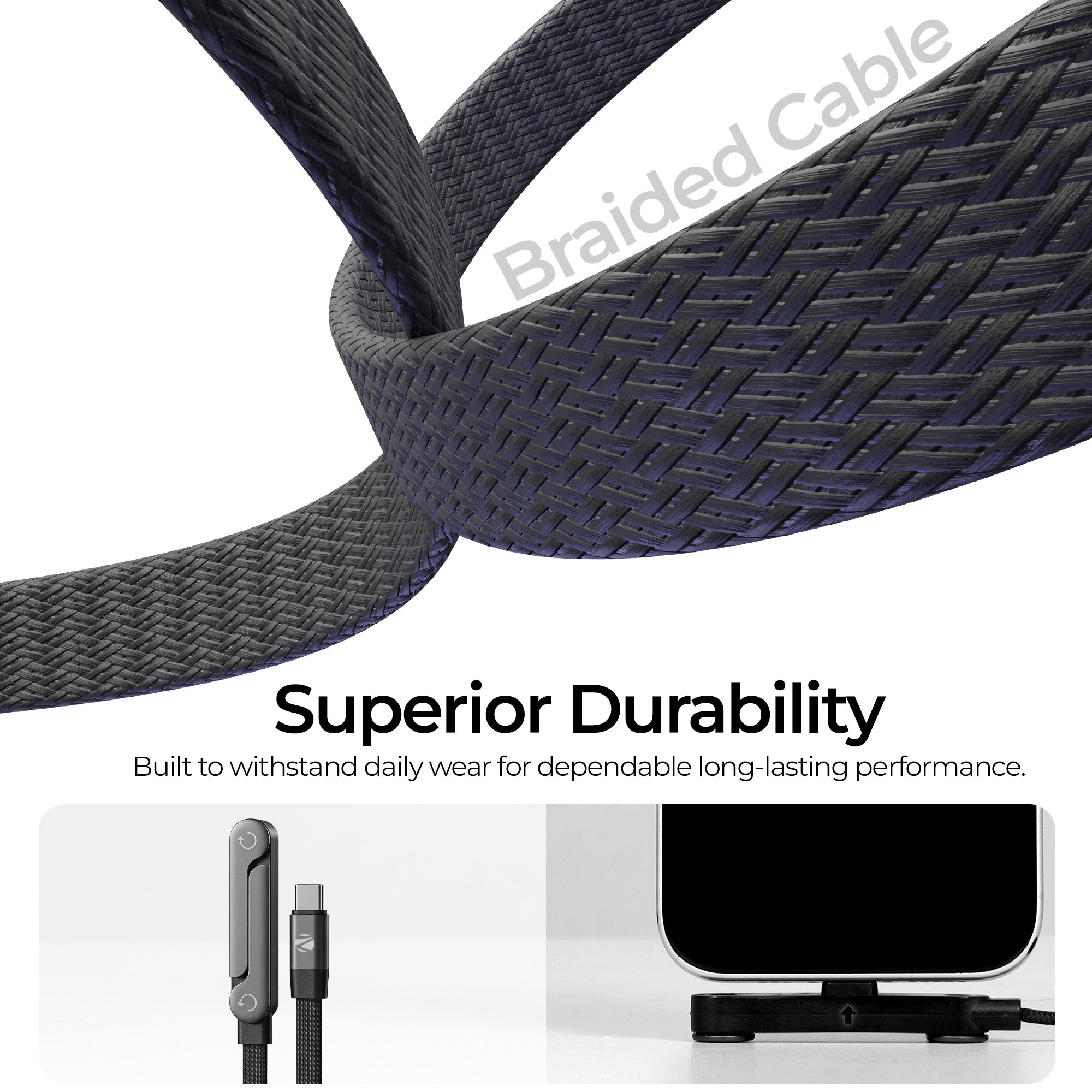 WATTZ 100CC2 (100W) Type C to Type C Cable